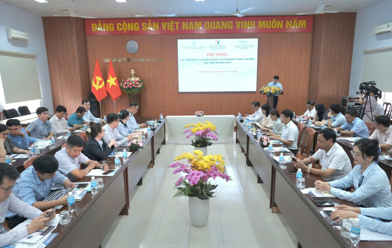 Chùm ảnh: Toàn cảnh buổi làm việc xúc tiến đầu tư công nghiệp Khánh Hòa - Hàn Quốc