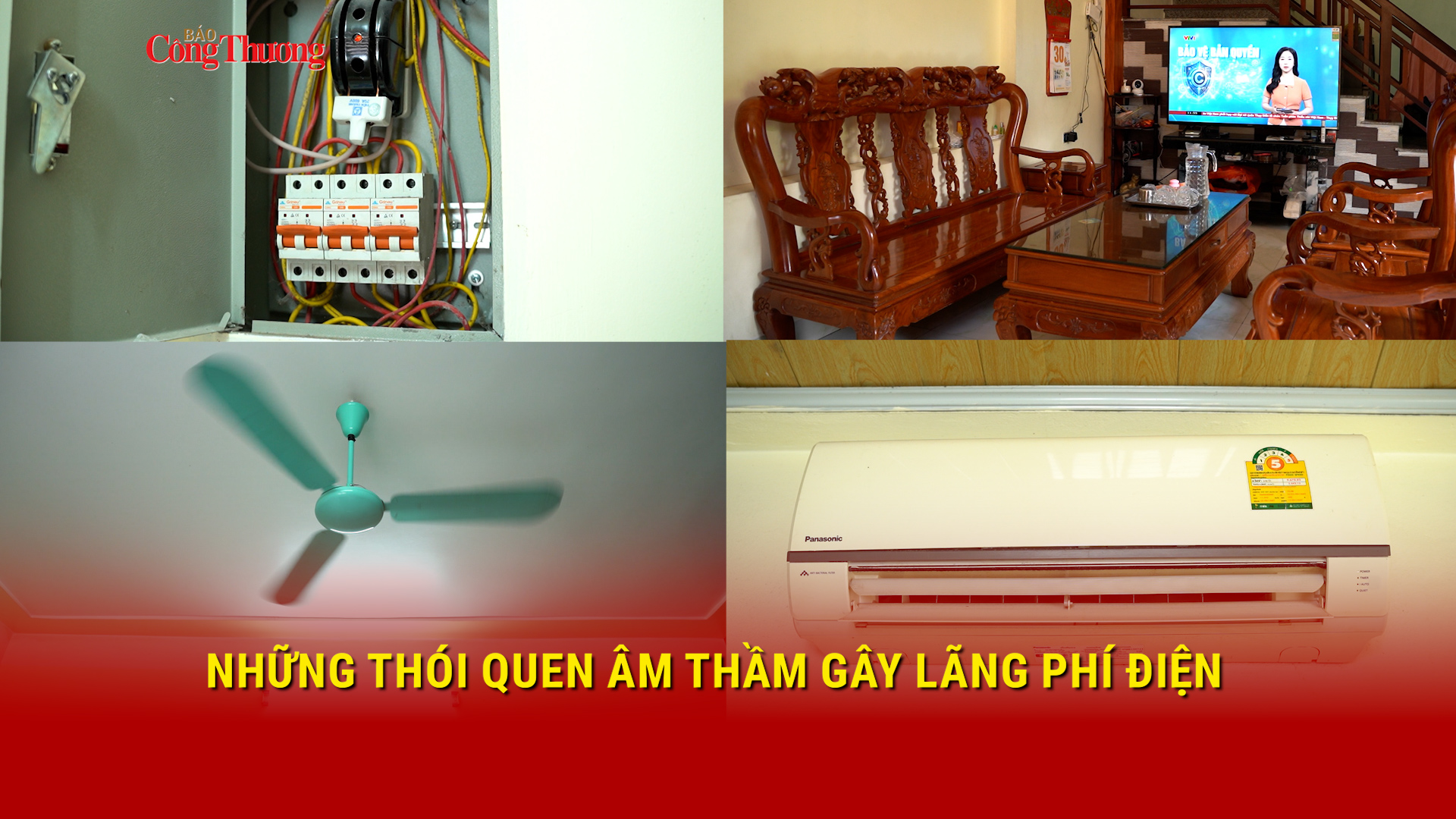 Những thói quen âm thầm gây lãng phí điện