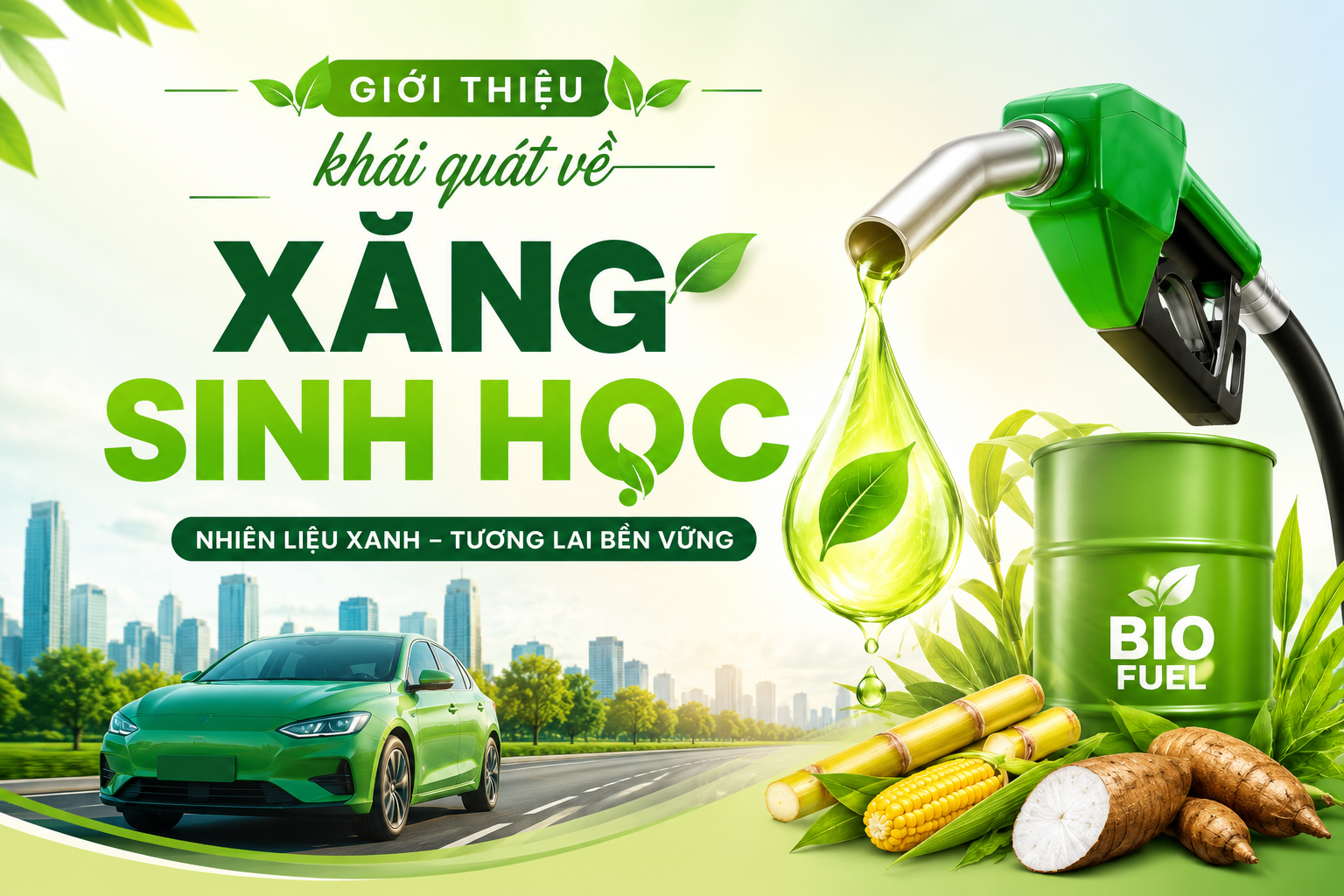 Infographic | Giới thiệu khái quát về xăng sinh học 