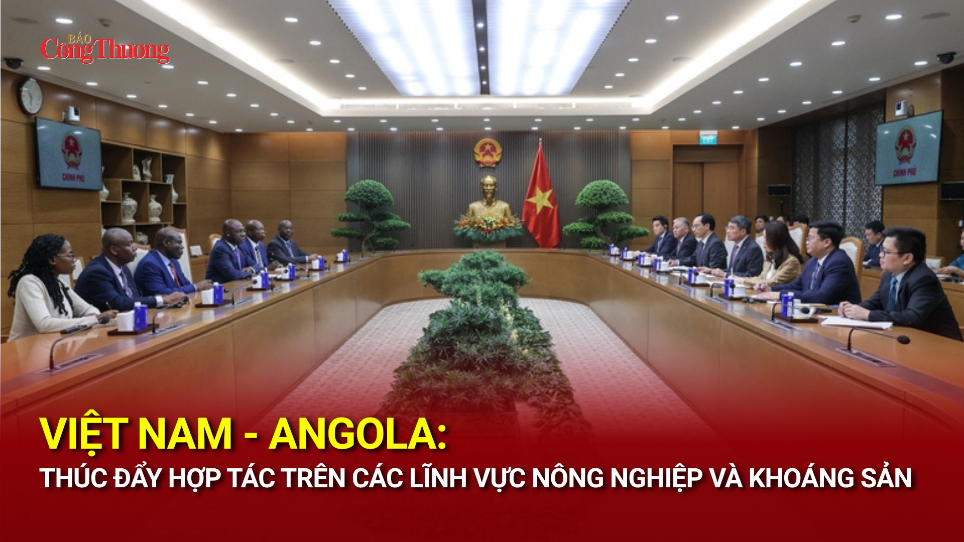 Việt Nam - Angola: Thúc đẩy hợp tác trên các lĩnh vực nông nghiệp và khoáng sản
