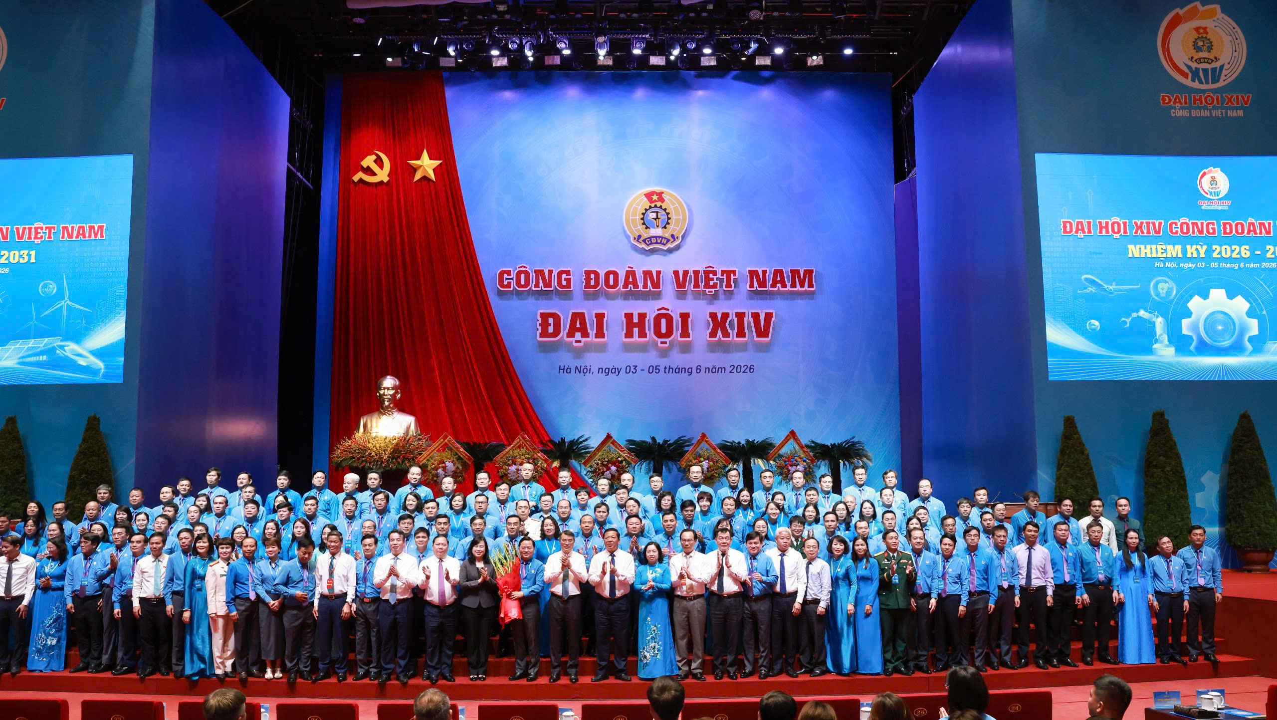Ra mắt Ban Chấp hành Tổng Liên đoàn Lao động Việt Nam khóa XIV
