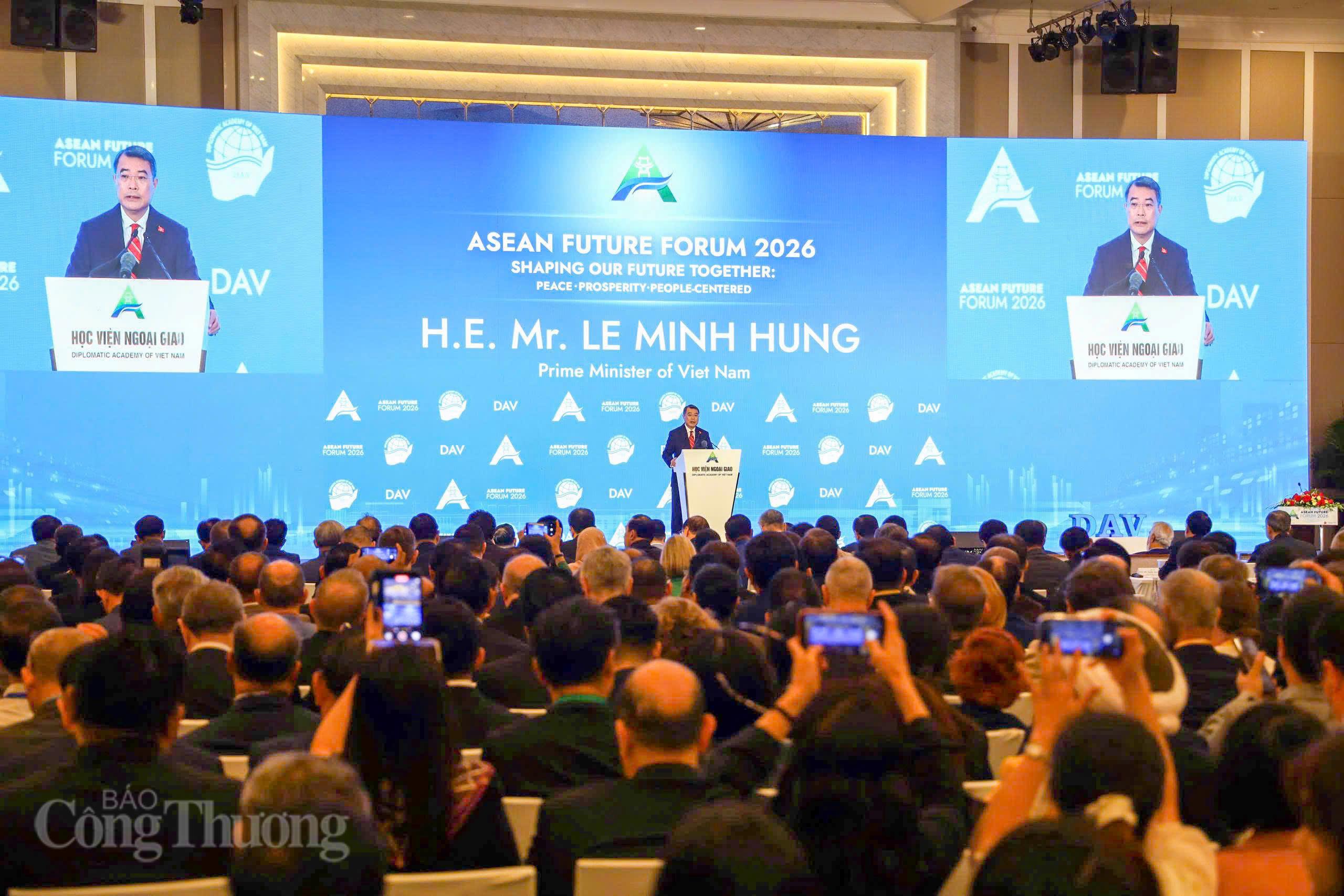 Thủ tướng Lê Minh Hưng: ASEAN cần trở thành động lực định hình xu thế toàn cầu