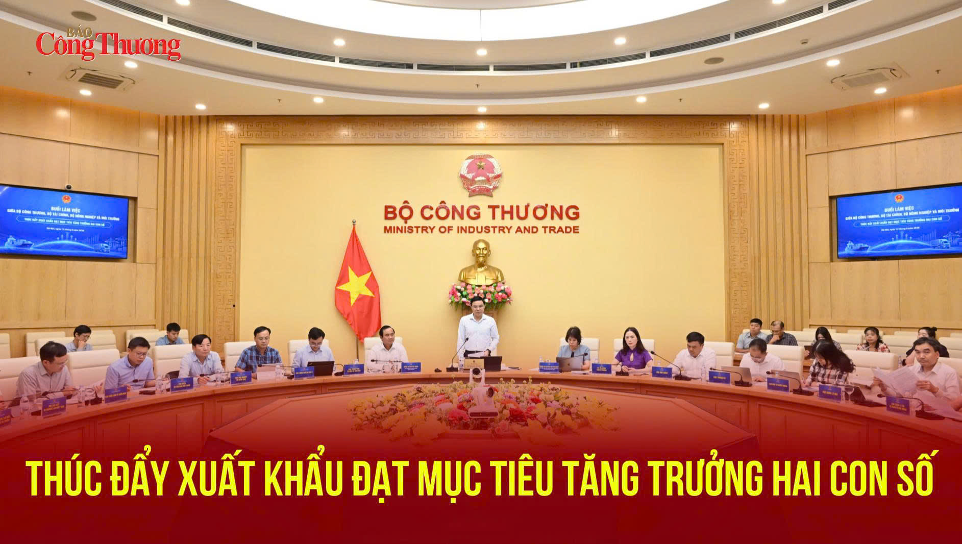 Thúc đẩy xuất khẩu đạt mục tiêu tăng trưởng hai con số