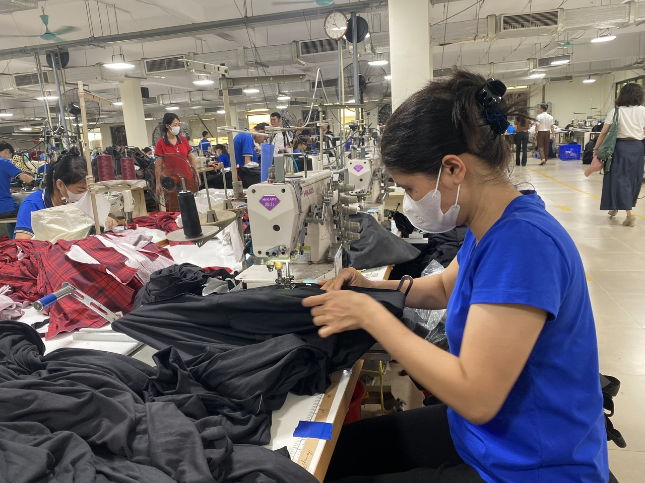 6 tháng, doanh thu hợp nhất của Tập đoàn Dệt may Việt Nam tăng 6,5%