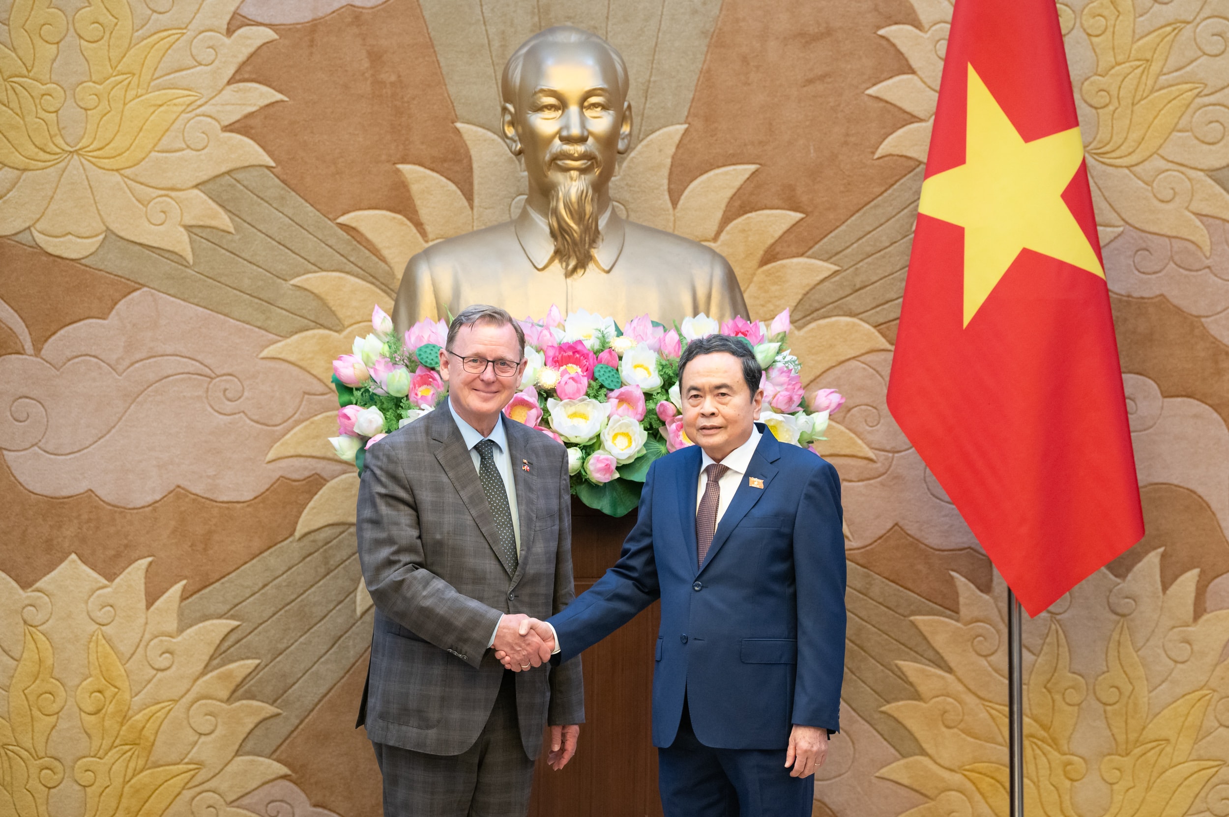 Nghiên cứu ký kết hợp tác Quốc hội Việt Nam - Đức, thúc đẩy thương mại song phương