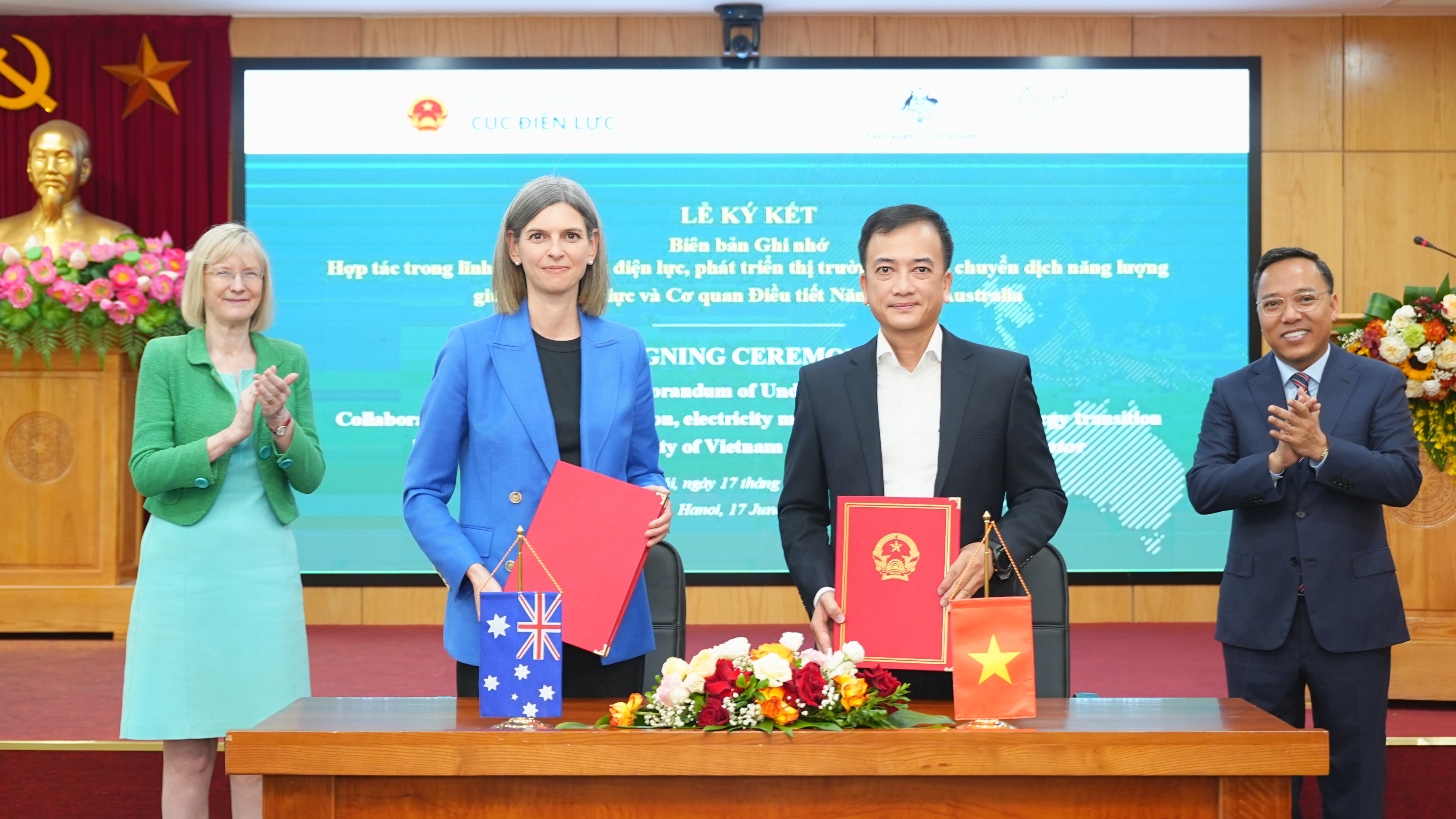Việt Nam - Australia thúc đẩy hợp tác trong lĩnh vực điện lực