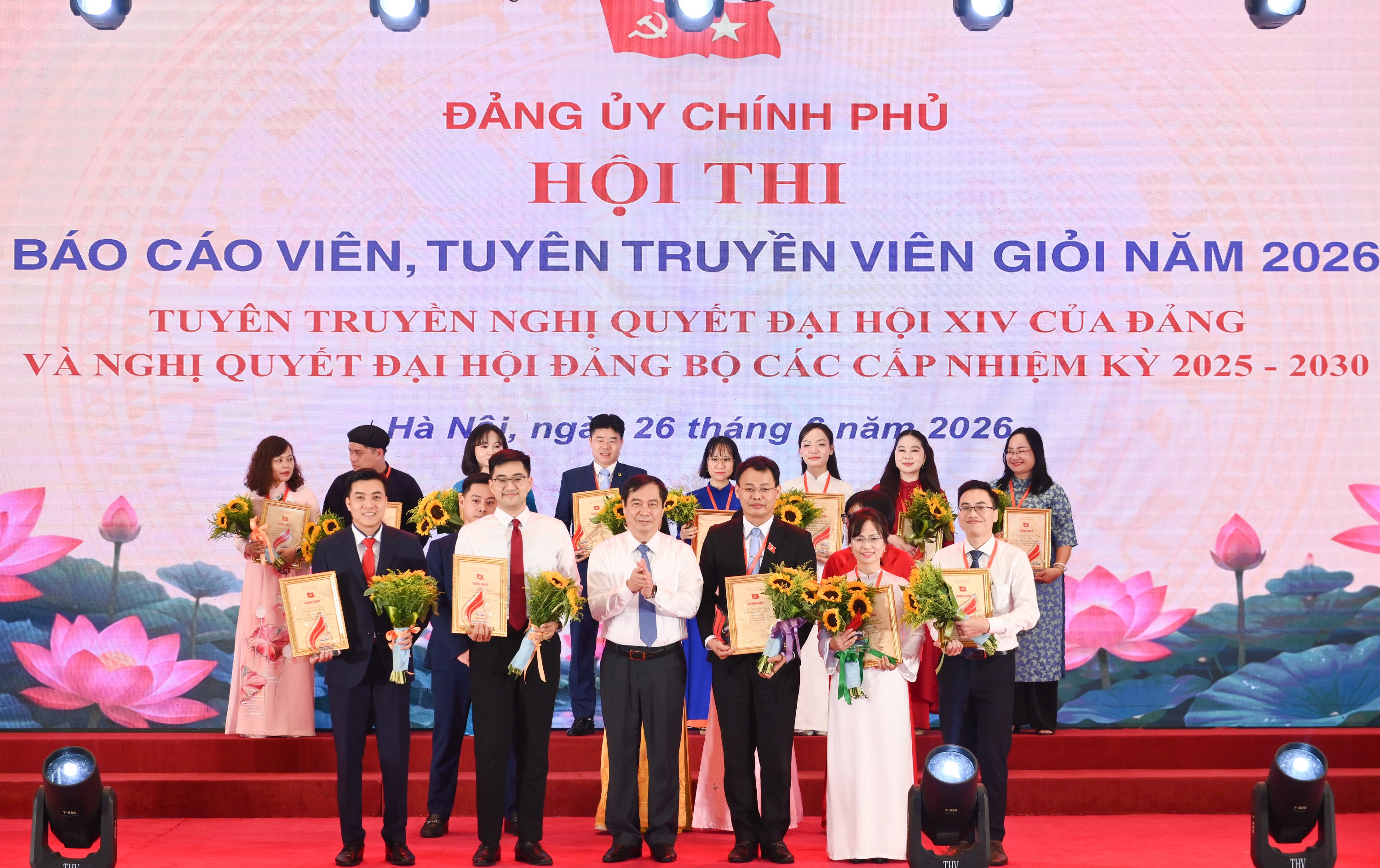 Phóng viên Báo Công Thương đoạt giải Ba Hội thi Báo cáo viên, Tuyên truyền viên giỏi Đảng bộ Chính phủ năm 2026