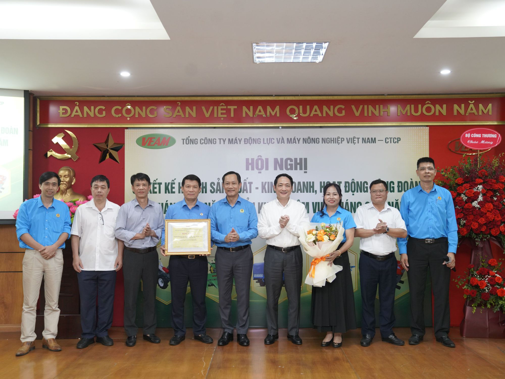 Công đoàn VEAM: Đồng hành cùng doanh nghiệp, chăm lo người lao động