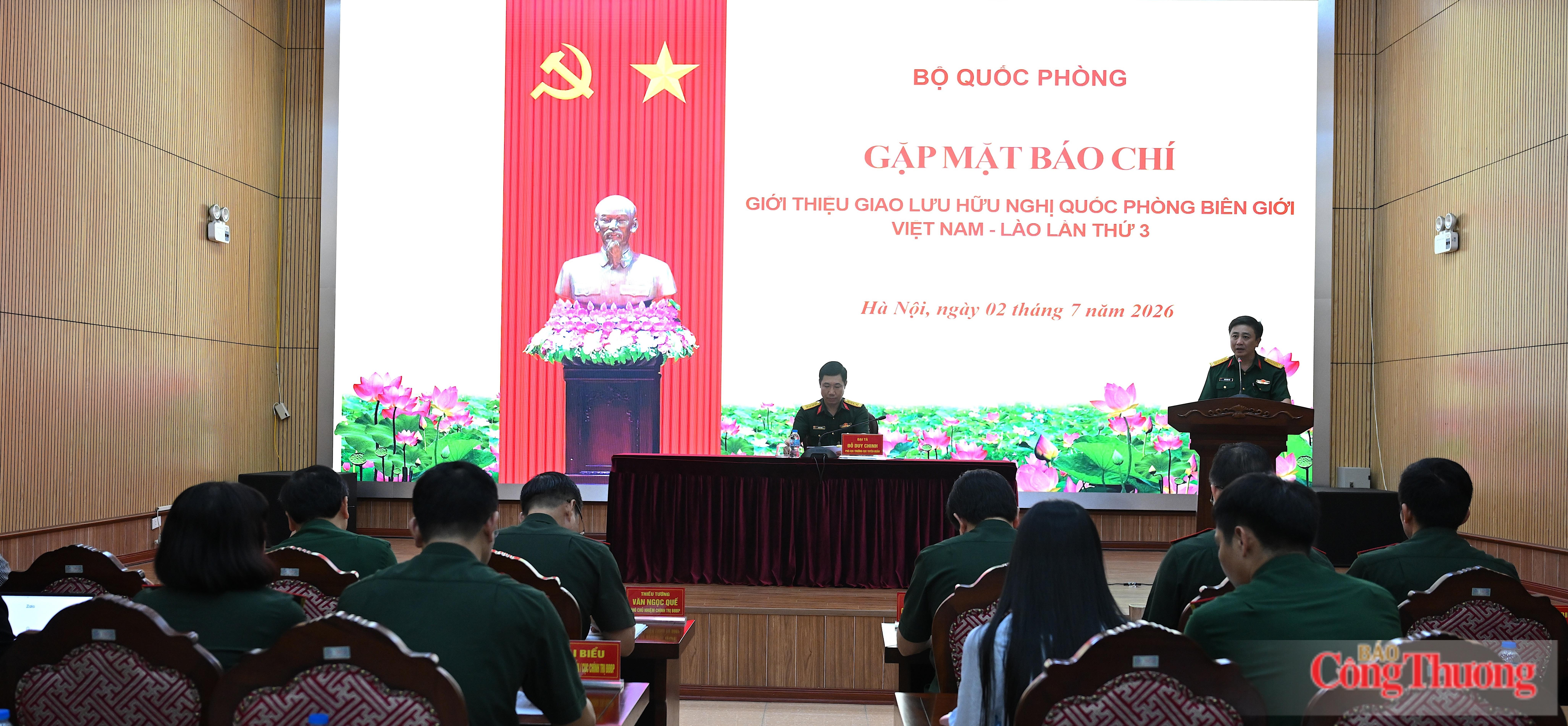 Sắp diễn ra Giao lưu quốc phòng biên giới Việt Nam - Lào lần 3 