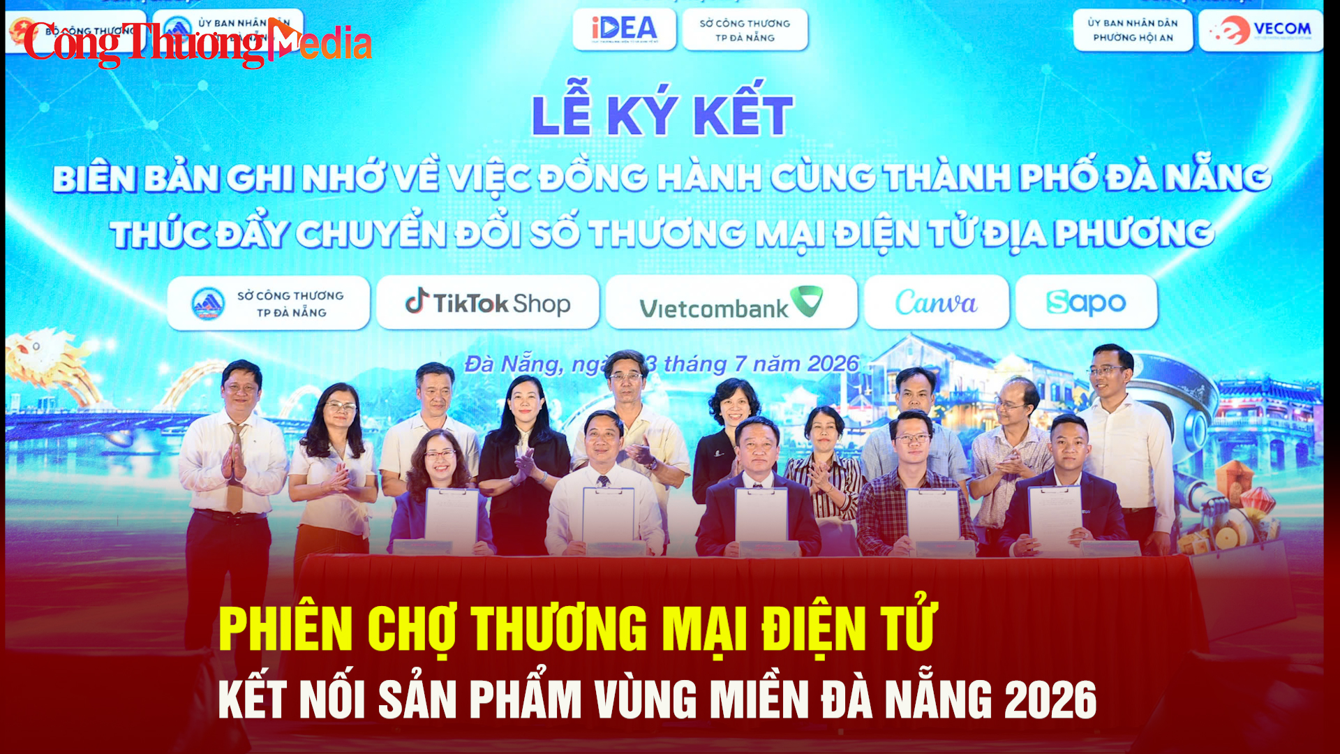 Phiên chợ thương mại điện tử kết nối sản phẩm vùng miền Đà Nẵng 2026