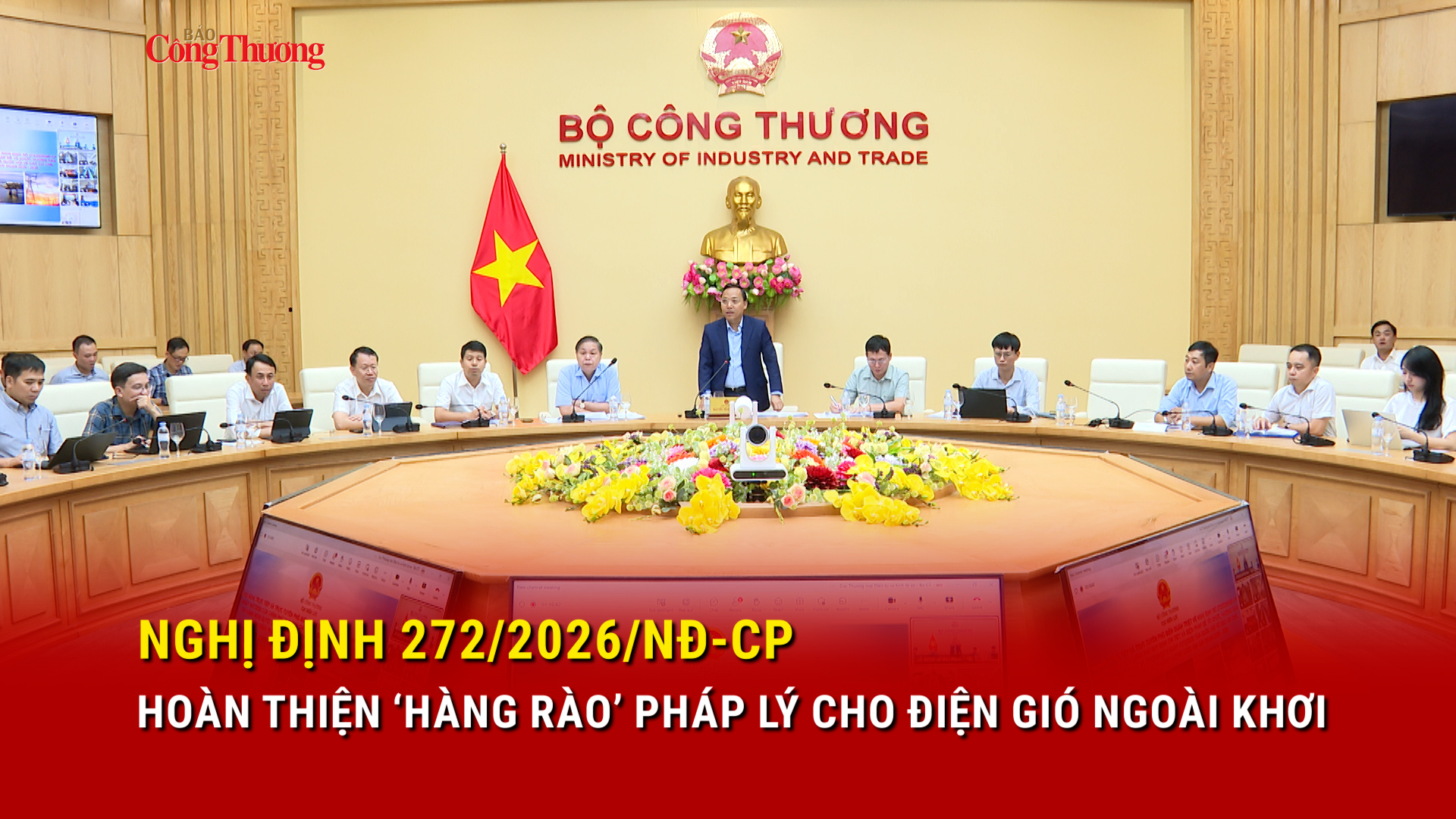 Nghị định 272/2026/NĐ-CP hoàn thiện ‘hàng rào’ pháp lý cho điện gió ngoài khơi