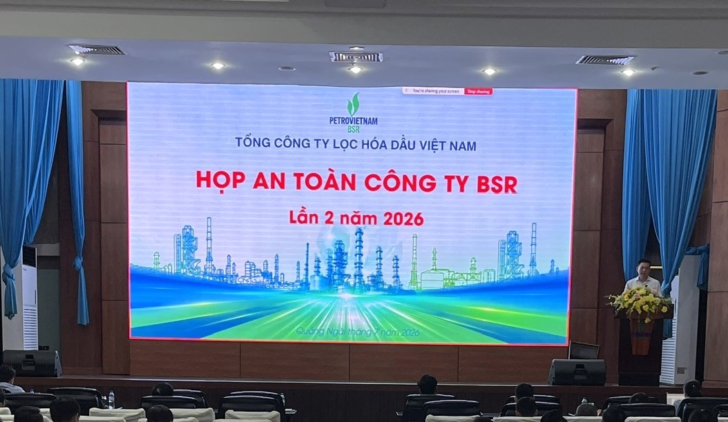 BSR lan tỏa văn hóa an toàn, quyết tâm hoàn thành các mục tiêu sản xuất kinh doanh 6 tháng cuối năm 2026