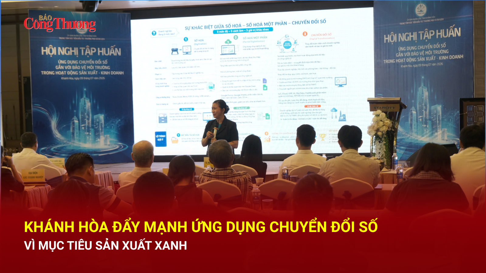 Khánh Hòa đẩy mạnh ứng dụng chuyển đổi số vì mục tiêu sản xuất xanh 