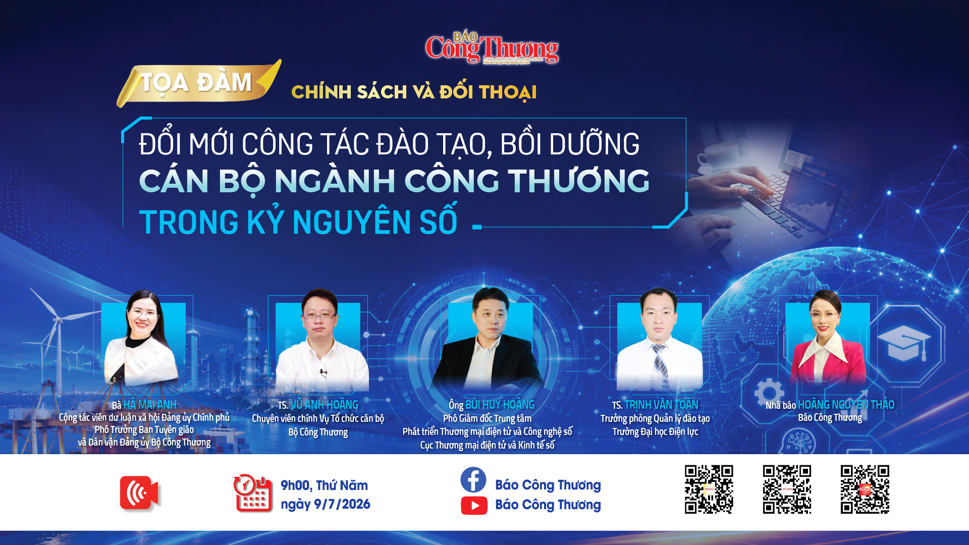 Đổi mới công tác đào tạo, bồi dưỡng cán bộ ngành Công Thương trong kỷ nguyên số