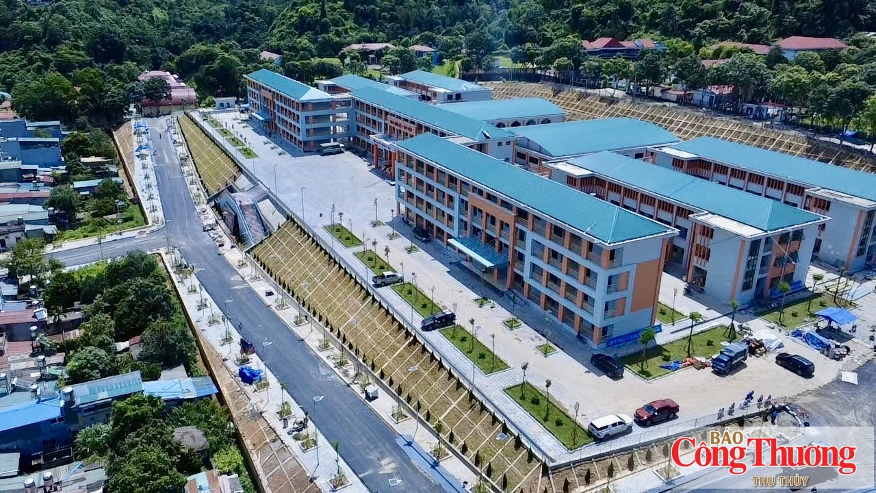 Lai Châu: Gấp rút hoàn thiện trường nội trú tổng mức đầu tư 250 tỷ đồng