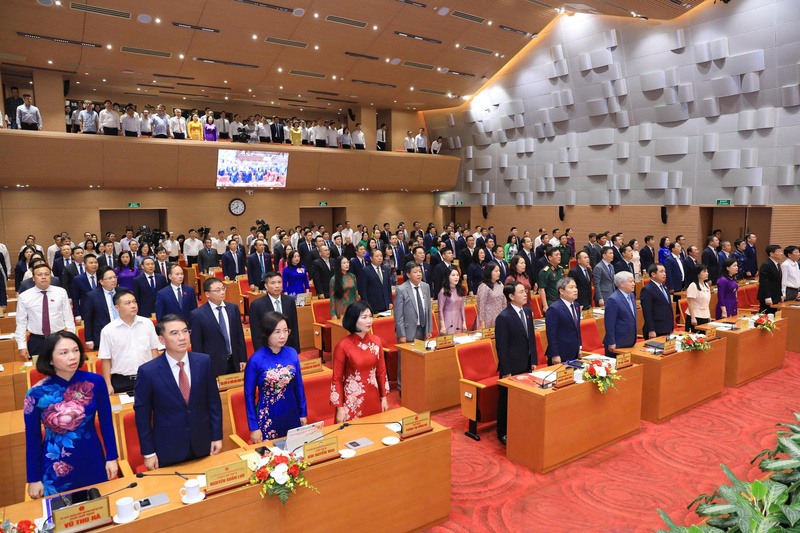 Khai mạc kỳ họp thứ năm, Hội đồng nhân dân thành phố Hà Nội khóa XVII