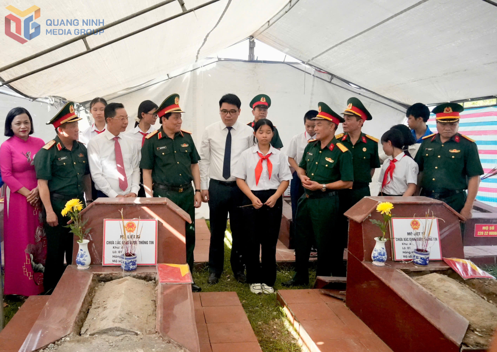 Quảng Ninh quyết tâm hoàn thành lấy mẫu hài cốt liệt sĩ trước 27/7