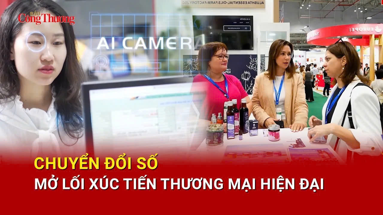 Chuyển đổi số mở lối xúc tiến thương mại hiện đại