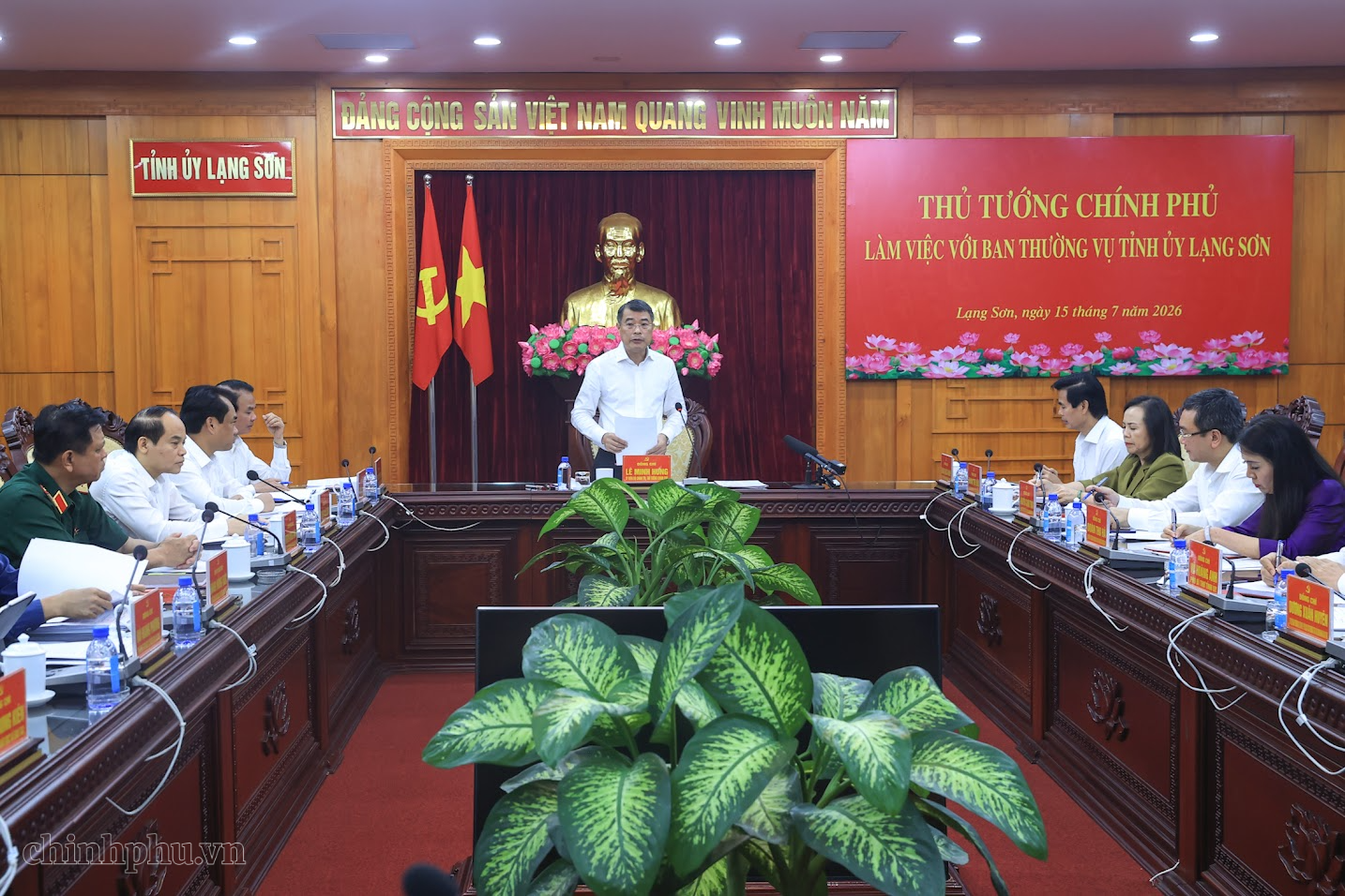 Thủ tướng Lê Minh Hưng: Lạng Sơn có vị trí chiến lược đặc biệt quan trọng