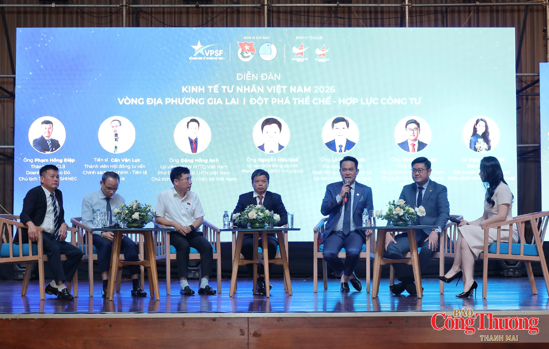 VPSF 2026 vòng đối thoại Gia Lai: Đột phá thể chế, hợp lực công tư
