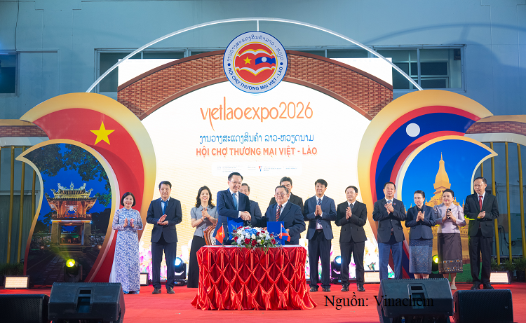VIETLAO EXPO 2026: Vinachem kết nối thương mại và hợp tác kinh tế Việt - Lào