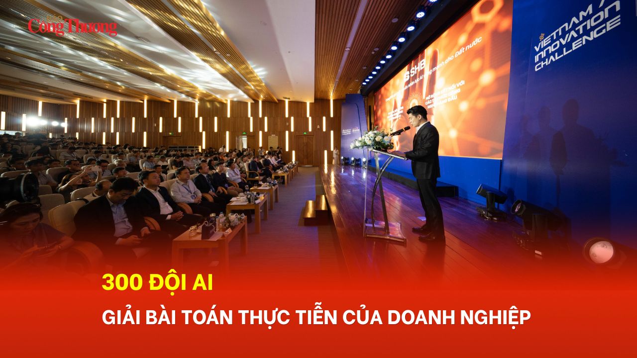  300 đội AI giải bài toán thực tiễn của doanh nghiệp