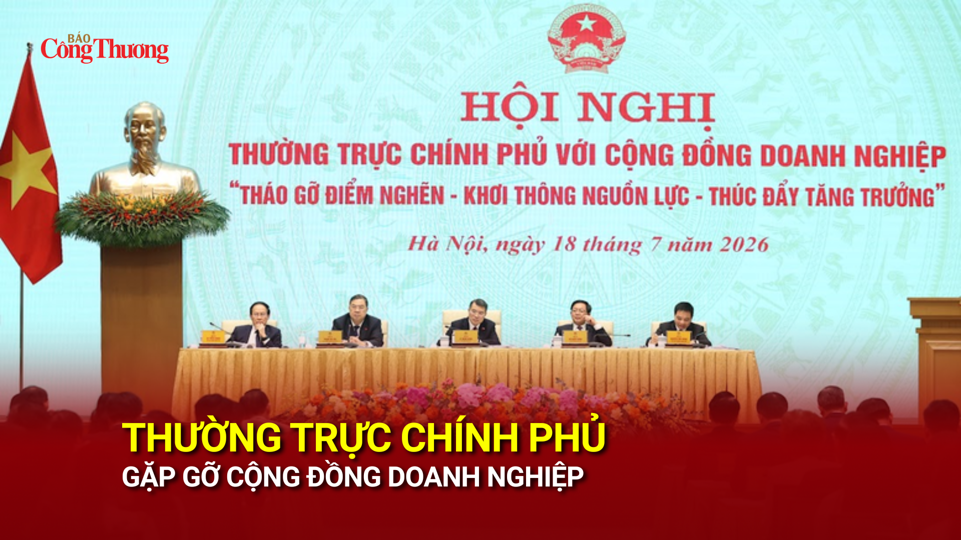 Thường trực Chính phủ gặp gỡ cộng đồng doanh nghiệp