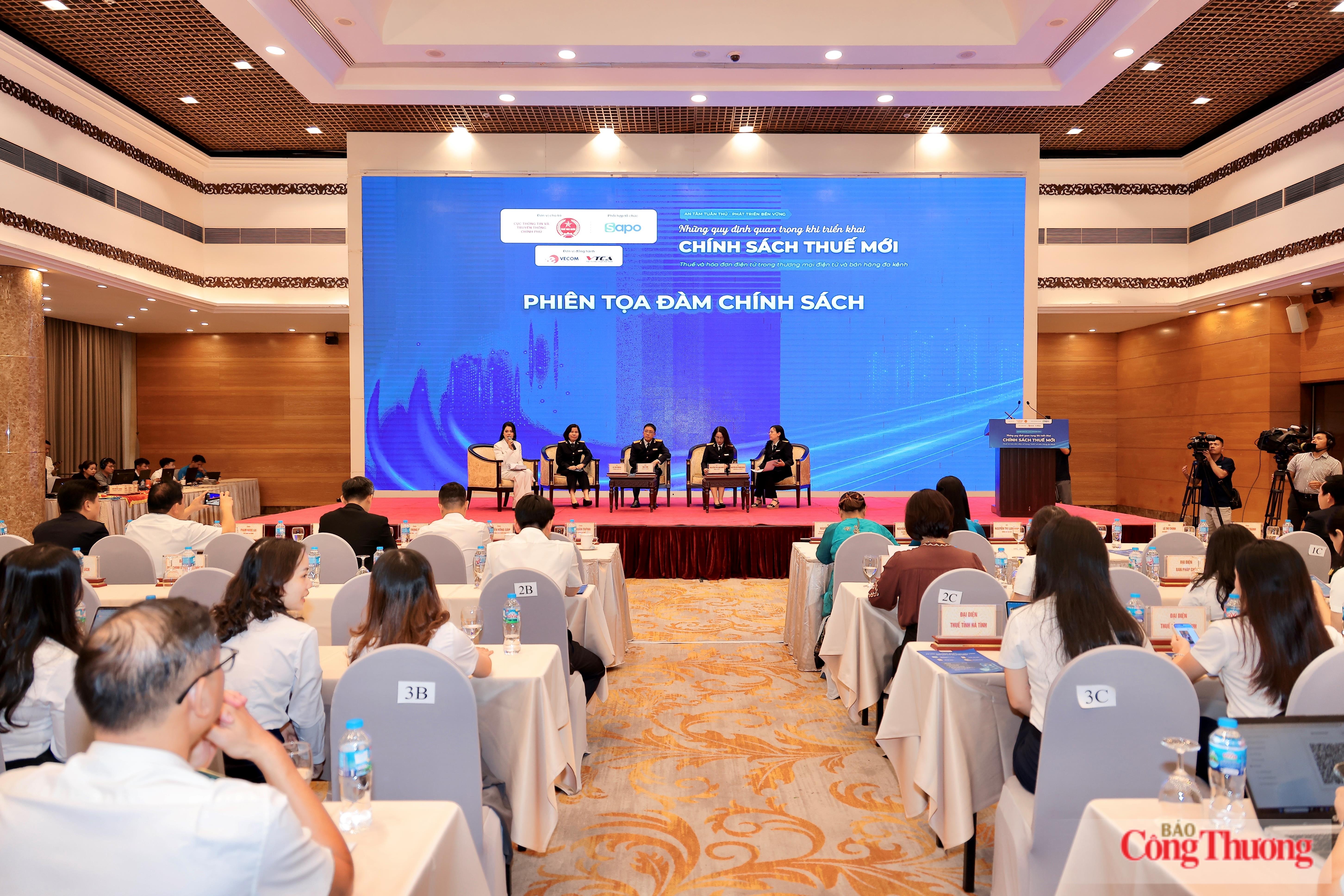 Hội thảo 'Những quy định quan trọng khi triển khai chính sách thuế mới'