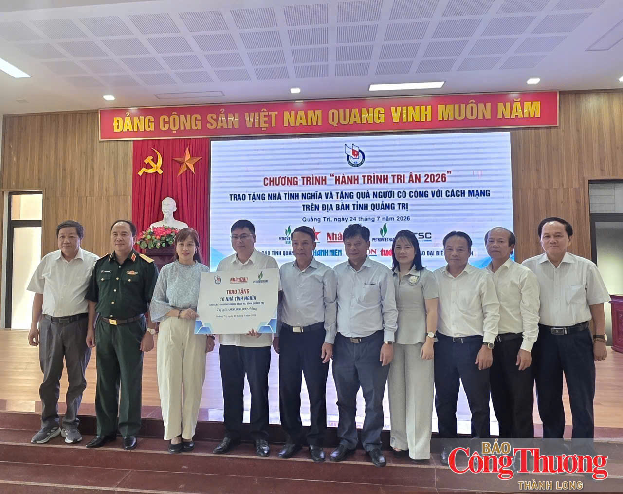 Hội Nhà báo Việt Nam tri ân người có công với cách mạng tại Quảng Trị