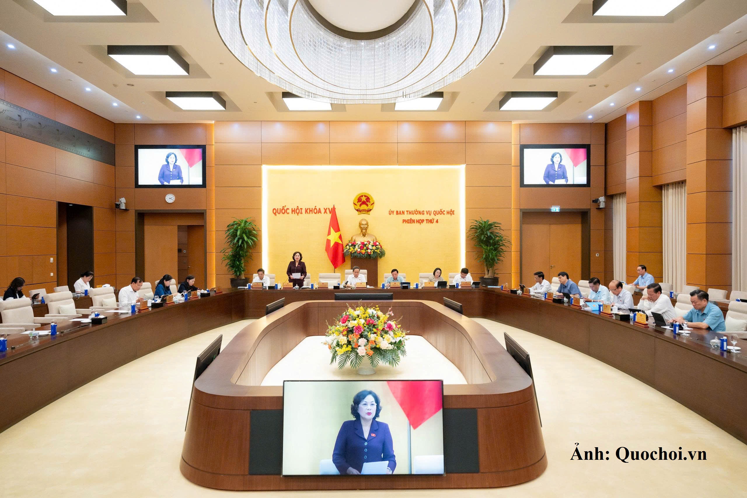 Ủy ban Thường vụ Quốc hội cho ý kiến về dự án Luật Ngân sách nhà nước (hợp nhất)