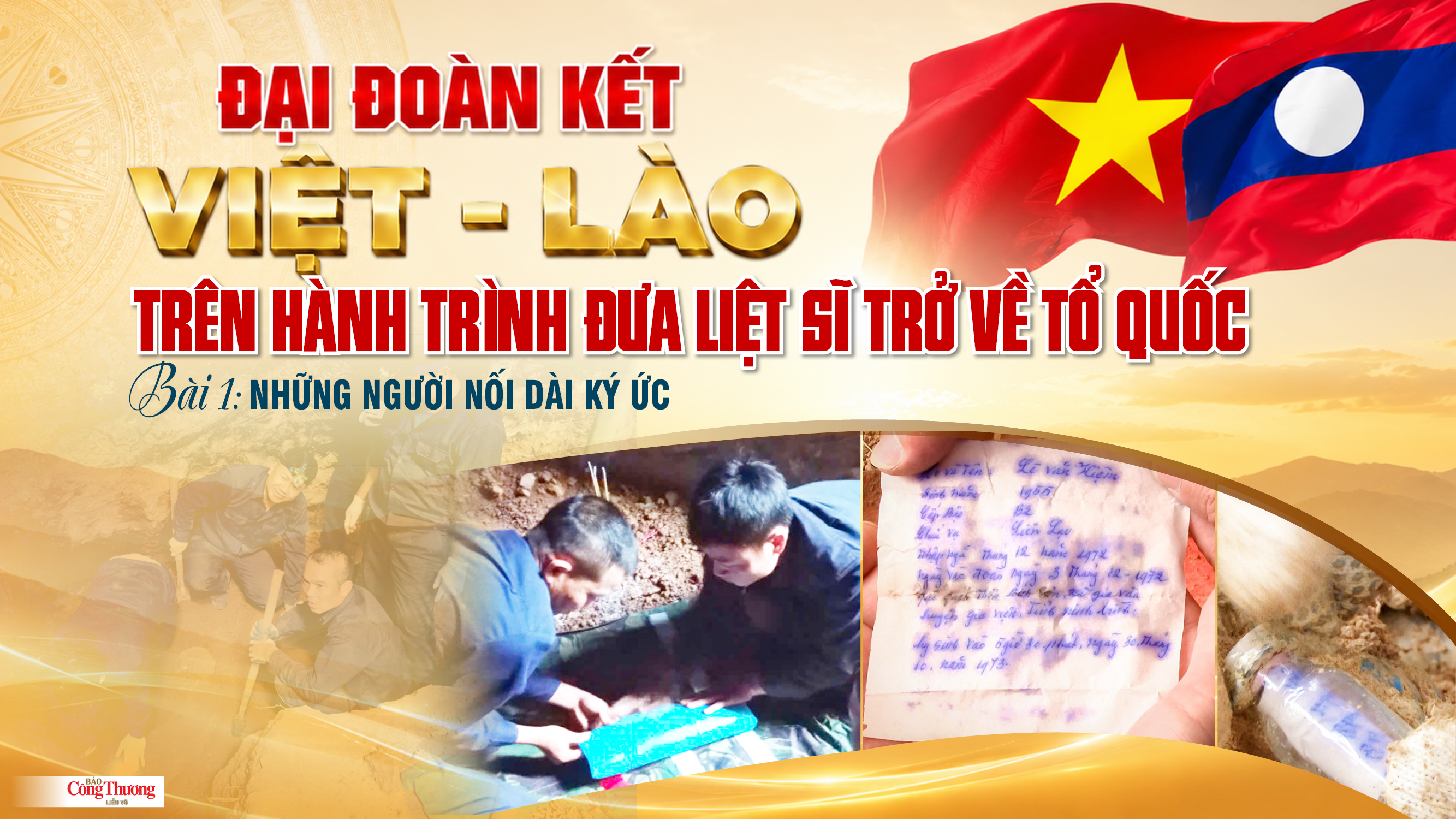 Đại đoàn kết Việt - Lào trên hành trình đưa liệt sĩ trở về Tổ quốc - Bài 1: Những người nối dài ký ức