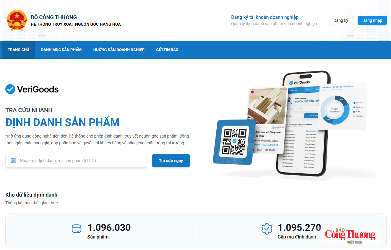 Bộ Công Thương thúc đẩy truy xuất nguồn gốc hàng hóa