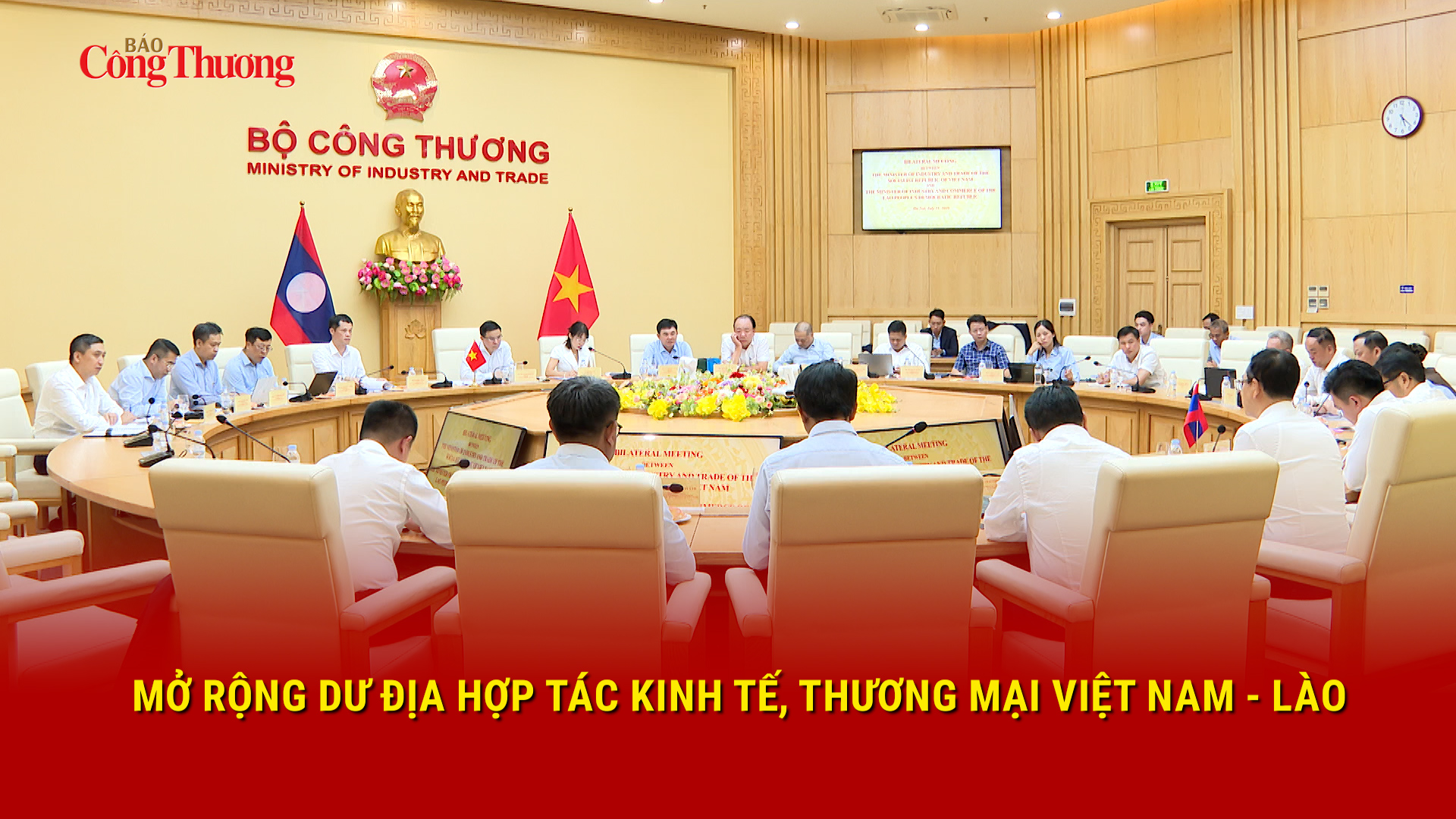 Mở rộng dư địa hợp tác kinh tế, thương mại Việt Nam - Lào