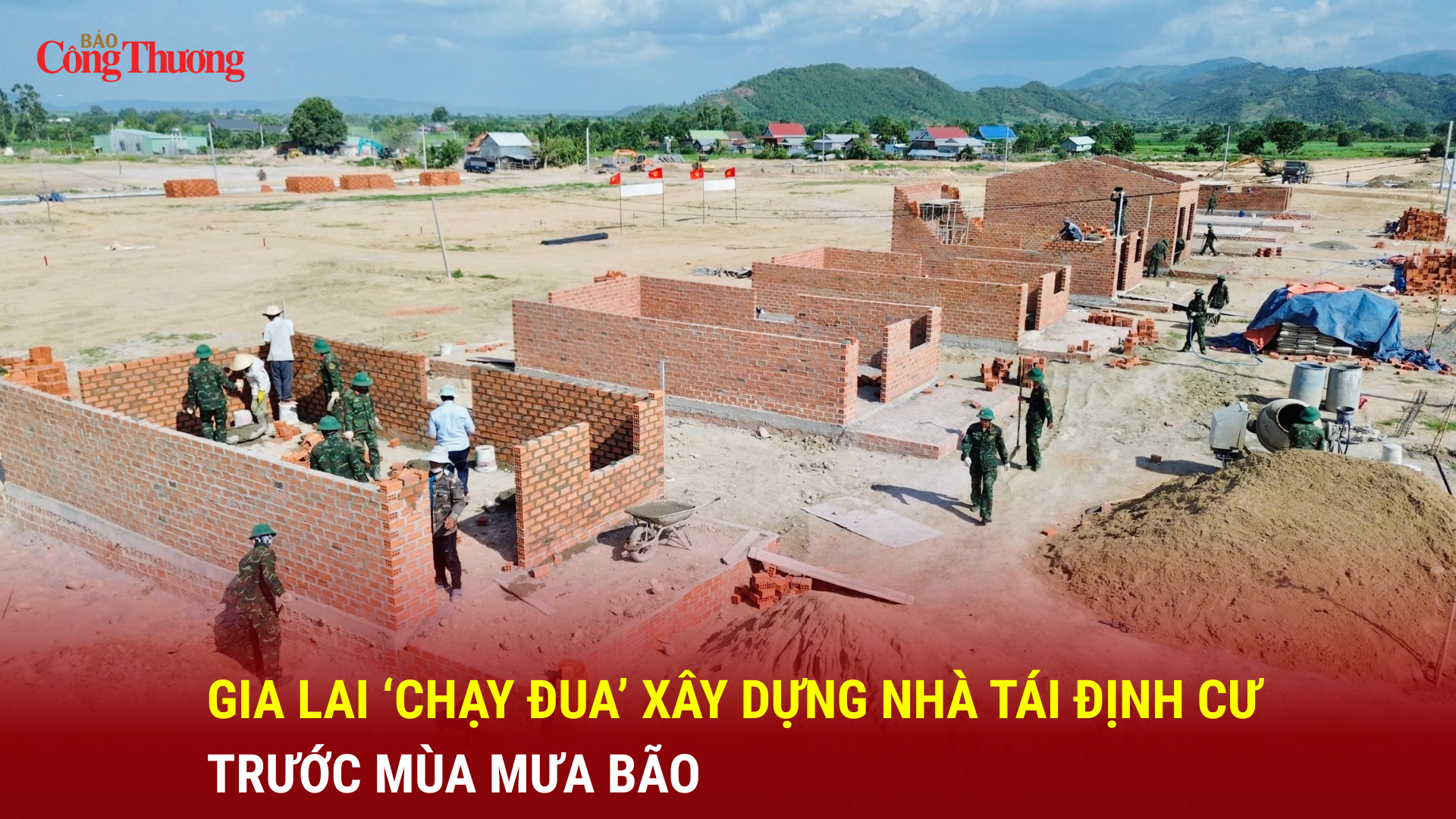 Gia Lai 'chạy đua' xây dựng nhà tái định cư trước mùa mưa bão
