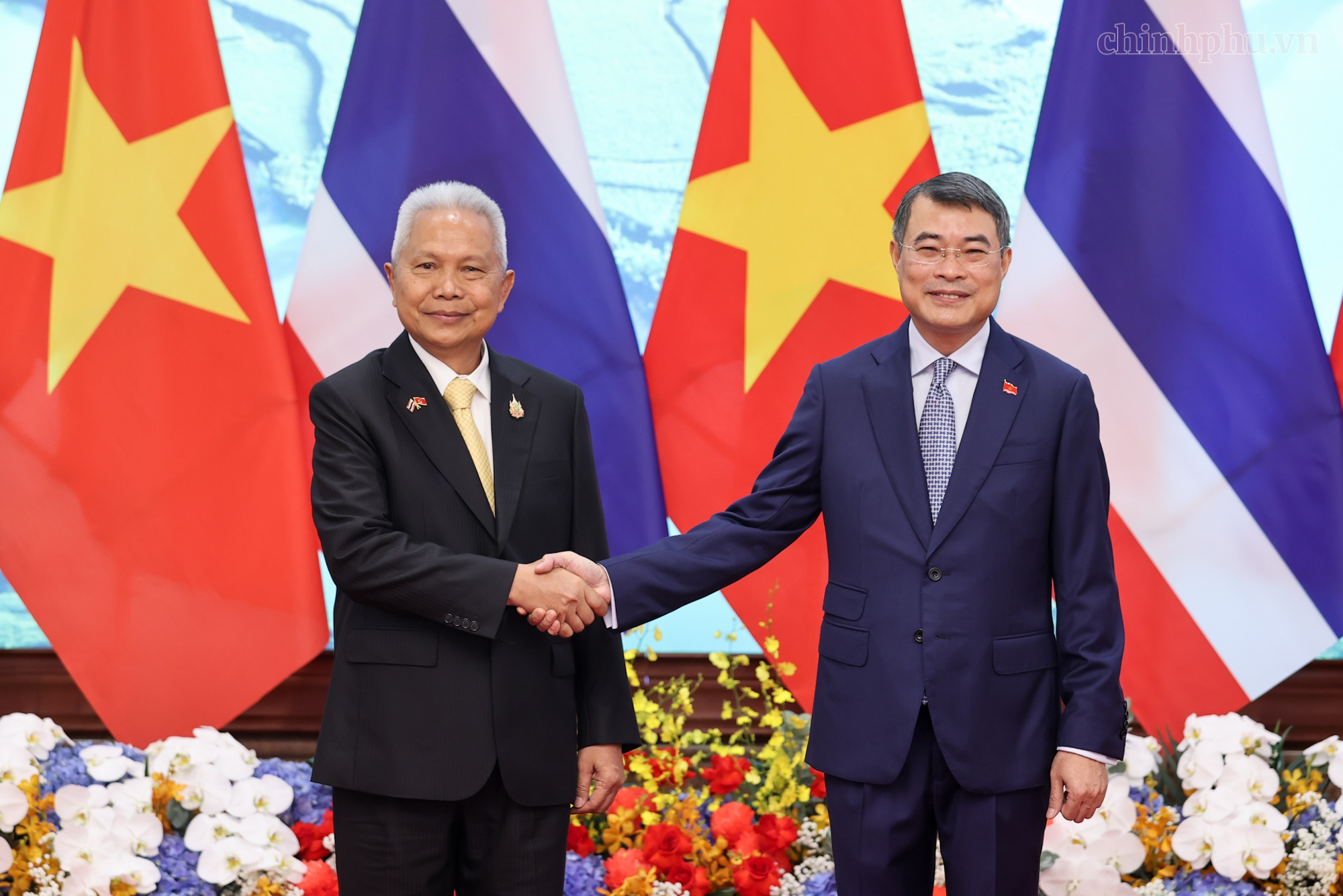 Thủ tướng Lê Minh Hưng hội kiến Chủ tịch Quốc hội Thái Lan
