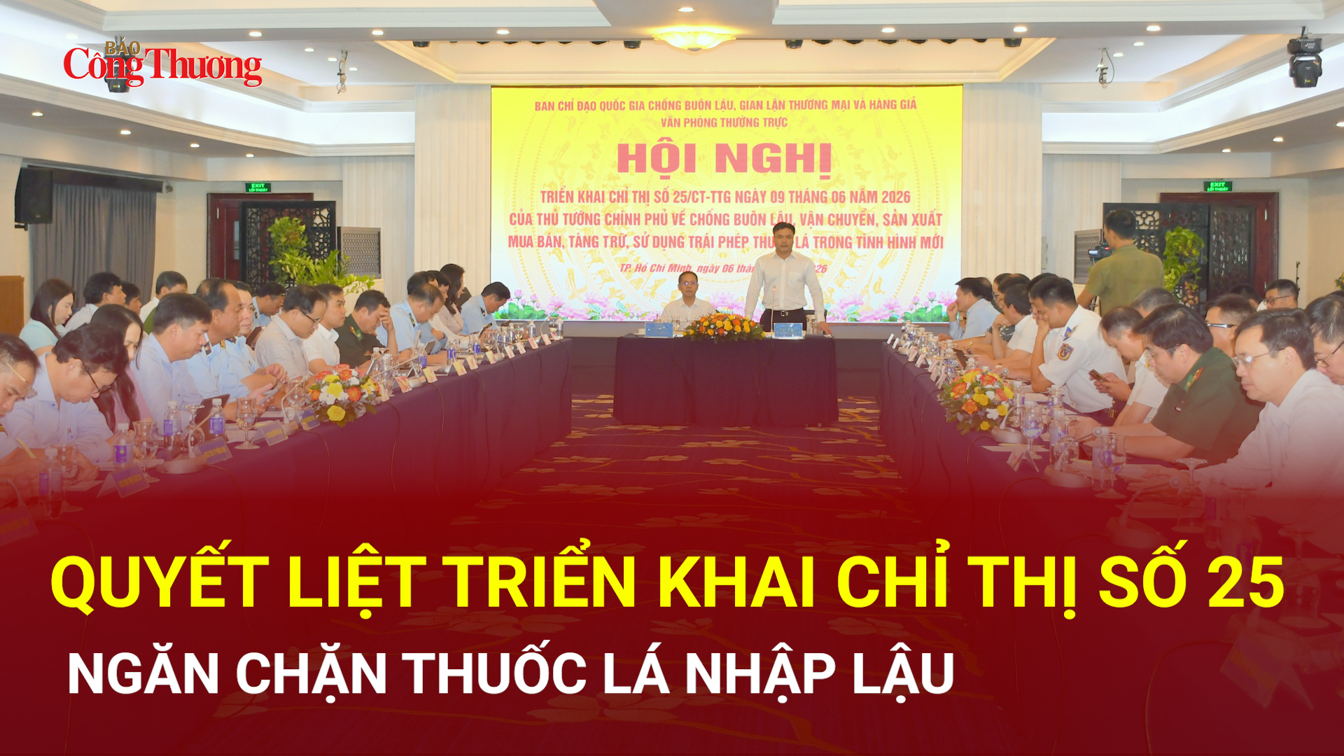 Quyết liệt triển khai Chỉ thị số 25 ngăn chặn thuốc lá nhập lậu