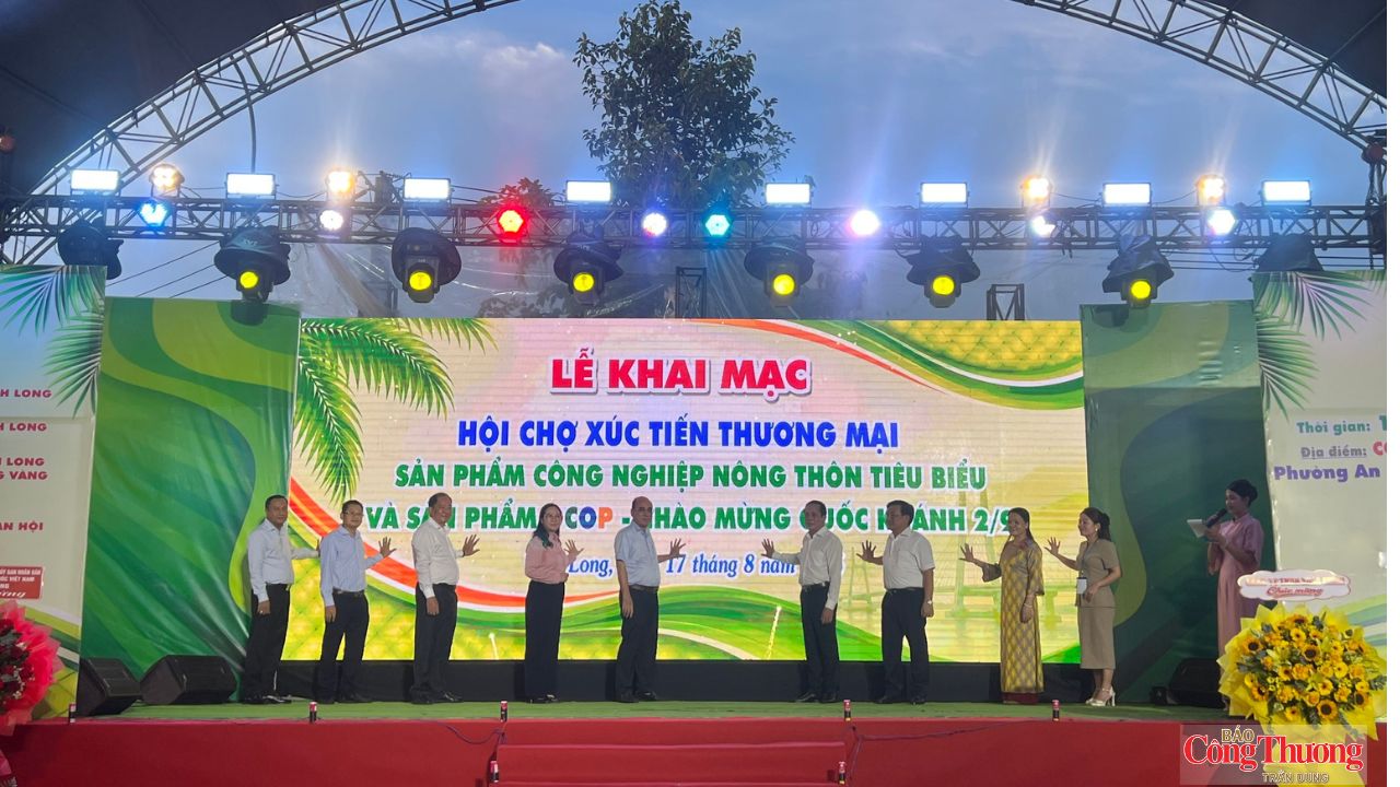 Hơn 200 gian hàng hội tụ tại Hội chợ OCOP Vĩnh Long