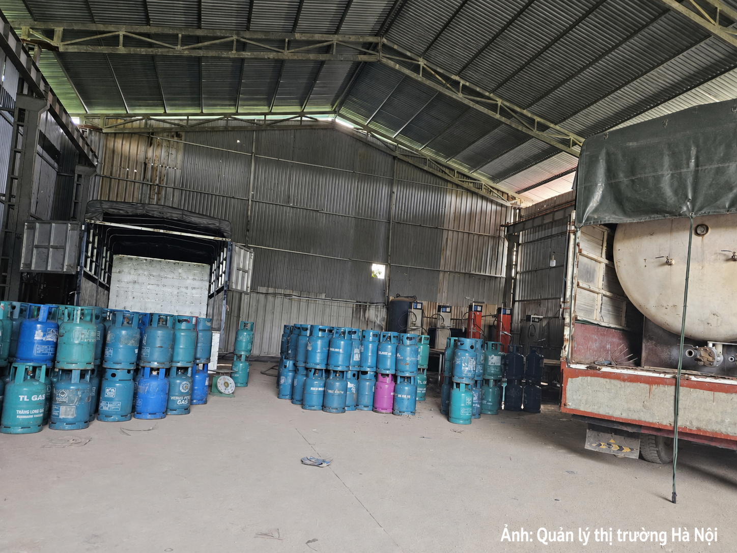 Hà Nội: Phát hiện 5 hộ kinh doanh LPG có dấu hiệu hàng giả