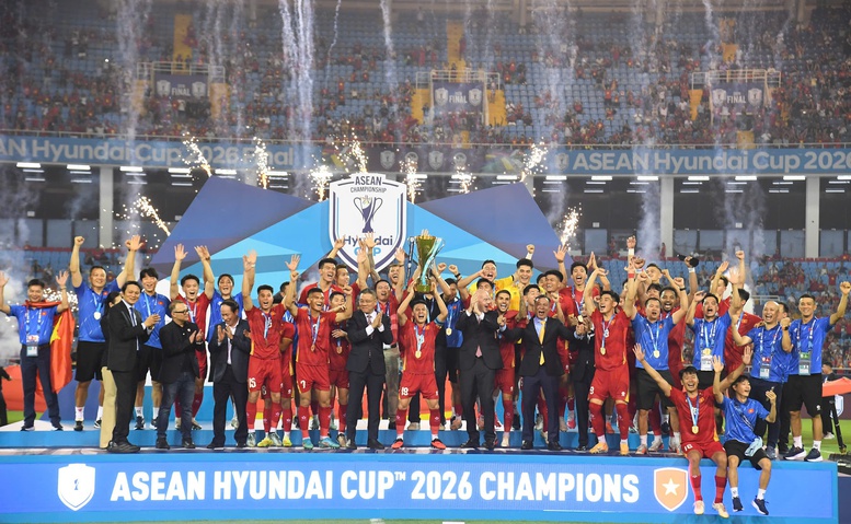 Thủ tướng gửi thư chúc mừng Đội tuyển Bóng đá nam bảo vệ thành công ngôi vô địch AFF Hyundai Cup 2026