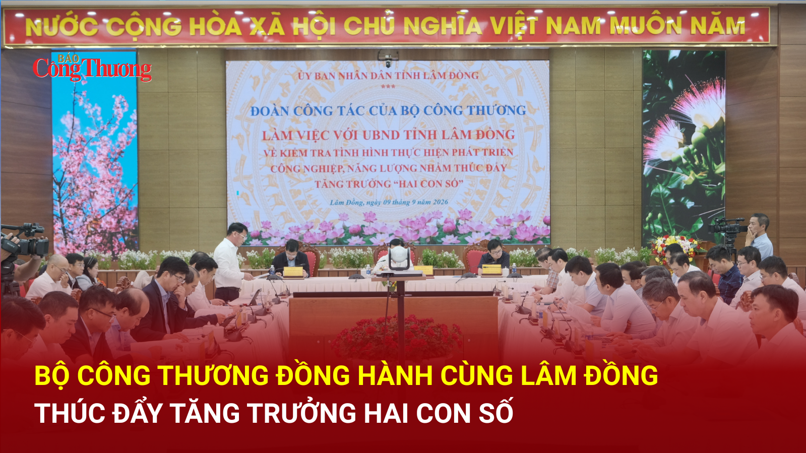 Bộ Công Thương đồng hành cùng Lâm Đồng thúc đẩy tăng trưởng hai con số