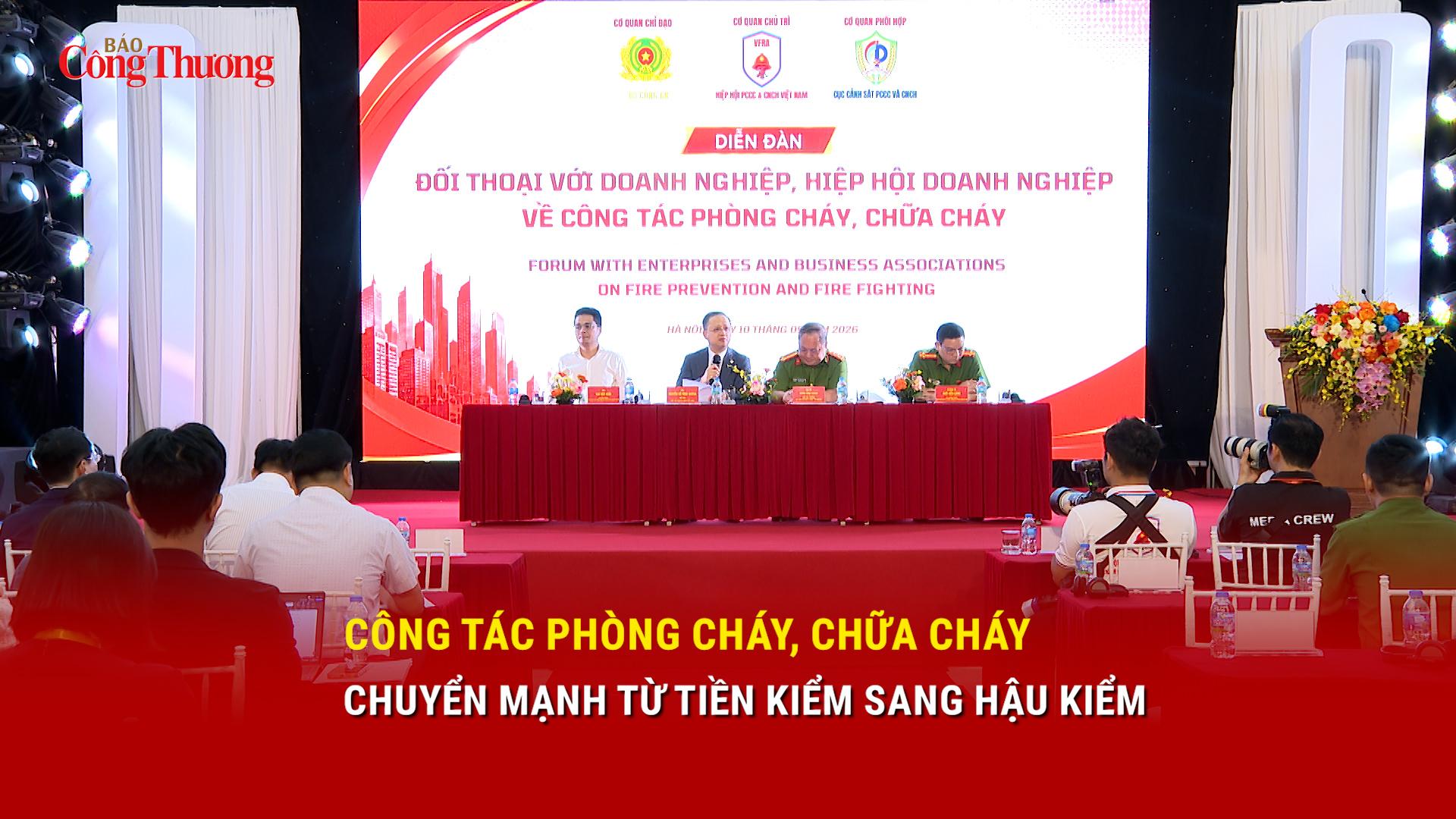 Công tác phòng cháy, chữa cháy chuyển mạnh từ tiền kiểm sang hậu kiểm