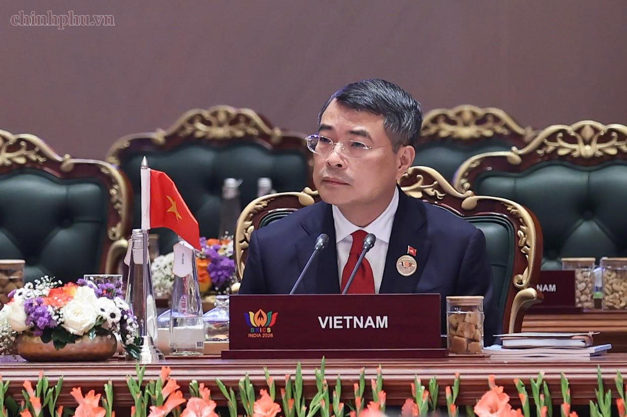 Thủ tướng Lê Minh Hưng đề xuất ba định hướng lớn tại Hội nghị thượng đỉnh BRICS