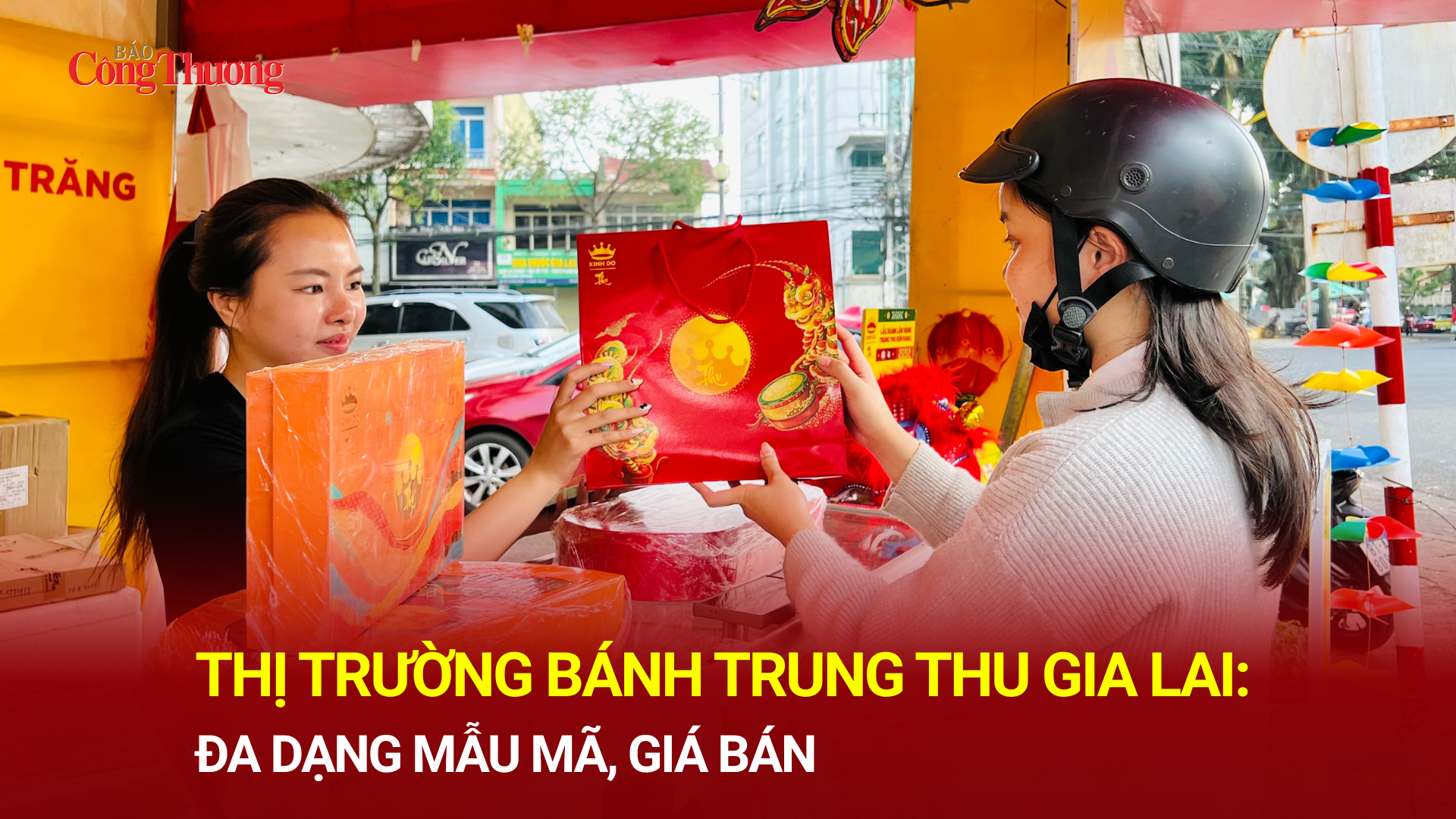 Thị trường bánh Trung thu Gia Lai: Đa dạng mẫu mã, giá bán