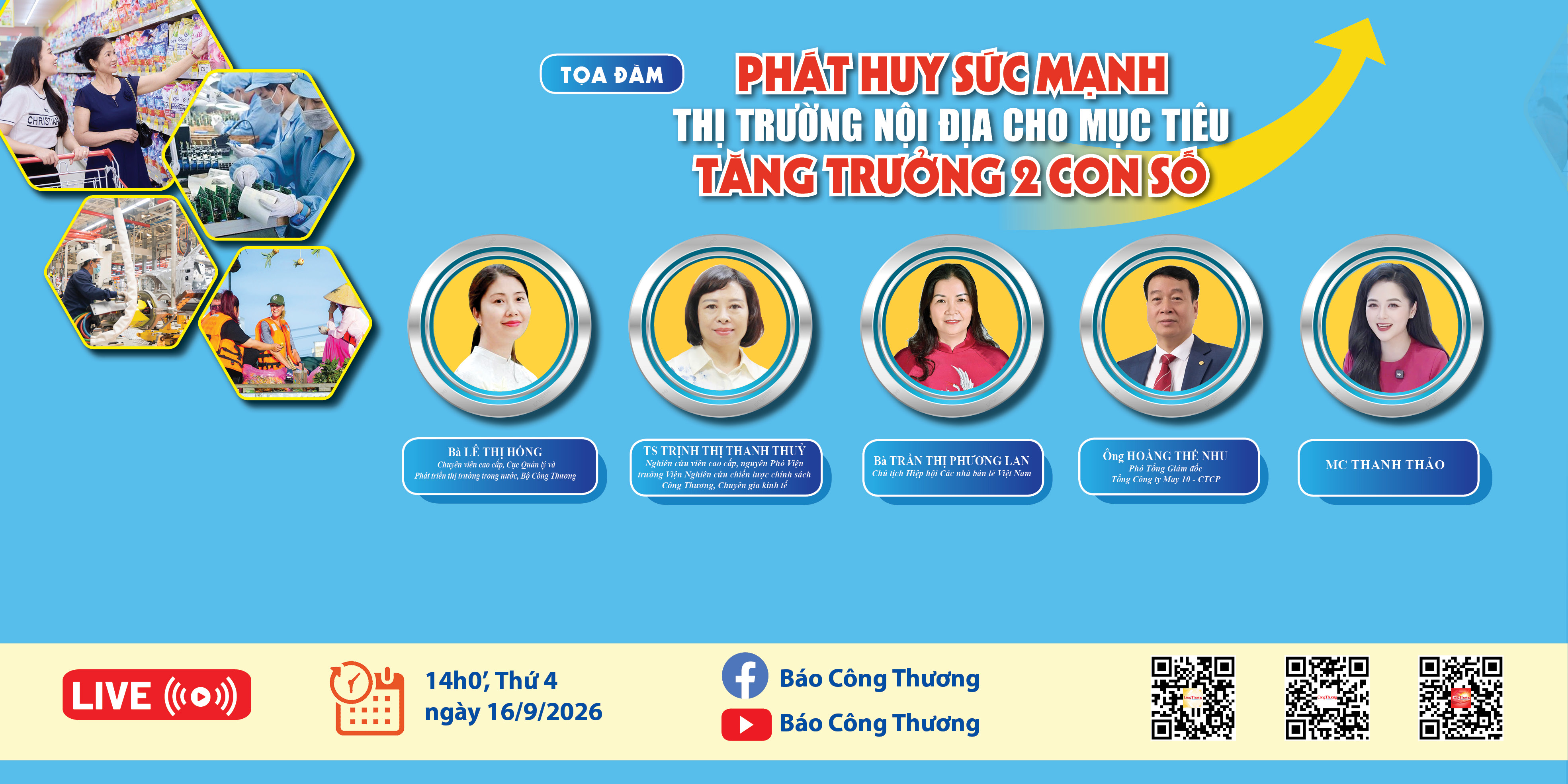 Phát huy sức mạnh thị trường nội địa cho mục tiêu tăng trưởng 2 con số