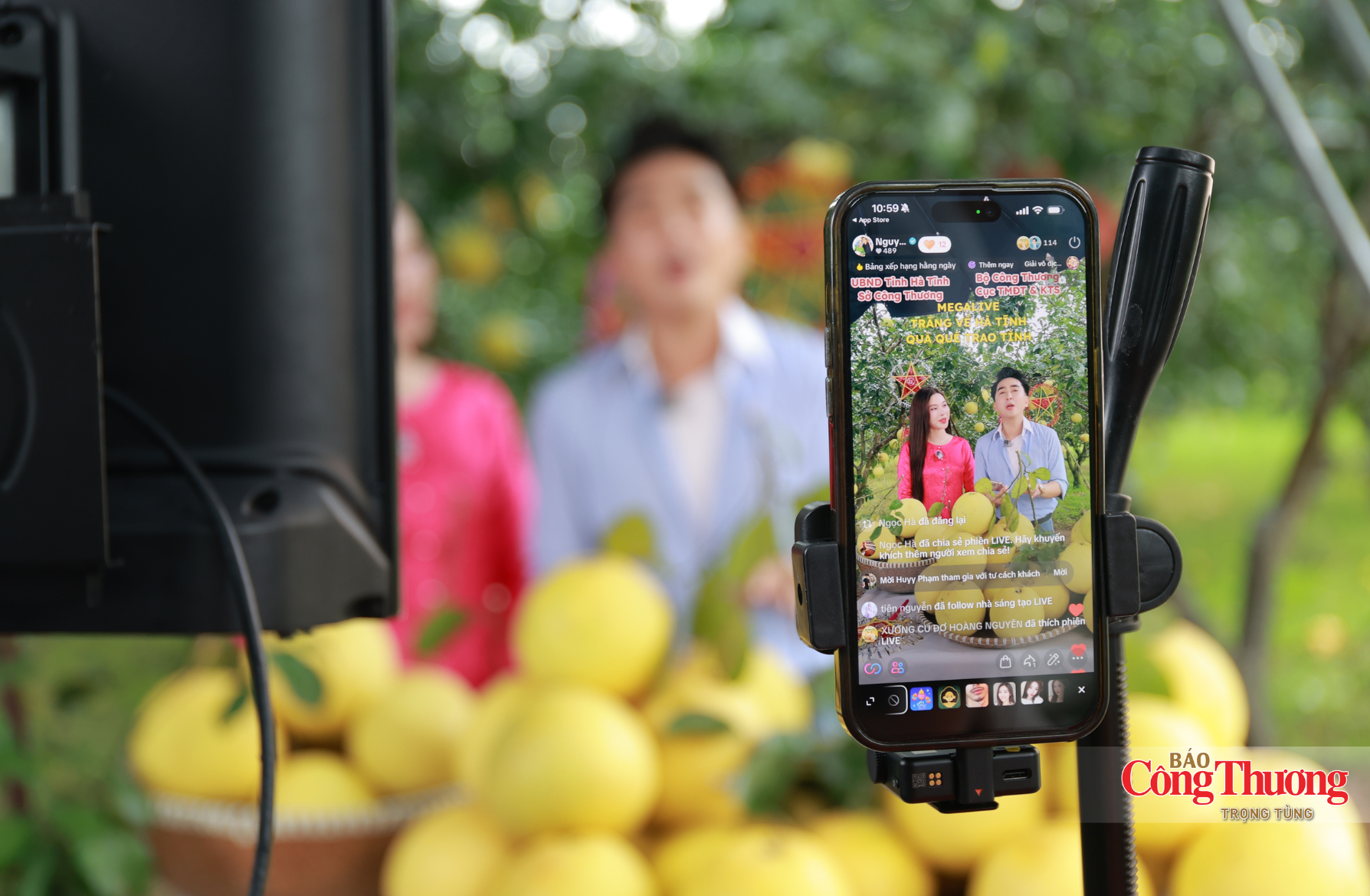 Hà Tĩnh: Đưa nông sản OCOP vươn xa qua phiên Mega Live