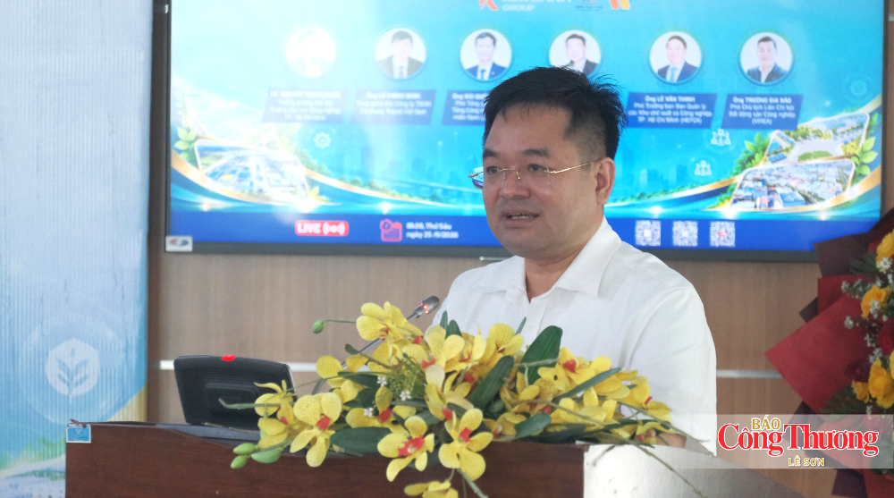 Khai mạc Tọa đàm: “Bất động sản công nghiệp phía Nam: Đón làn sóng FDI công nghệ cao và kiến tạo hệ sinh thái sản xuất mới”.
