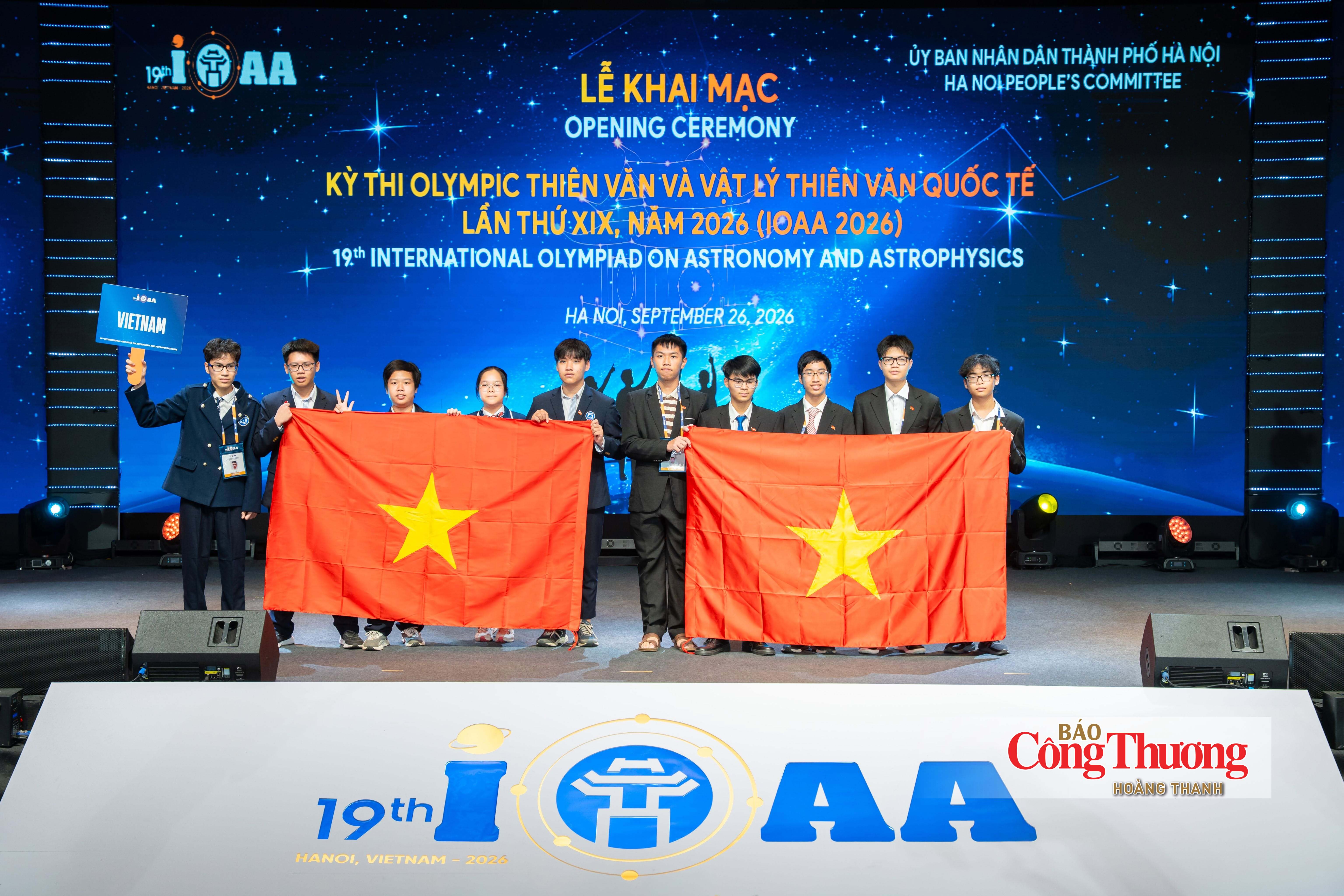 Khai mạc Kỳ thi Olympic Thiên văn và Vật lý thiên văn quốc tế