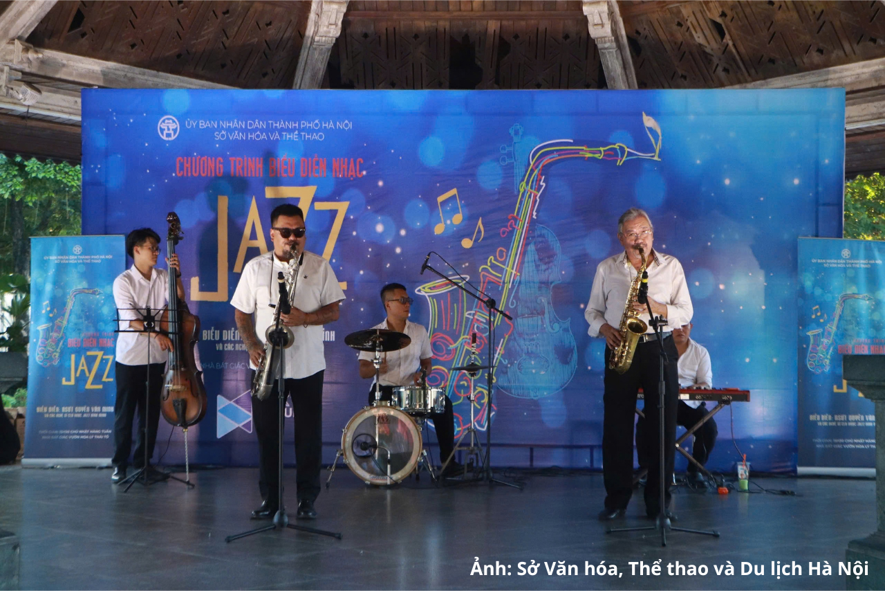 Hà Nội kể chuyện bằng những giai điệu Jazz