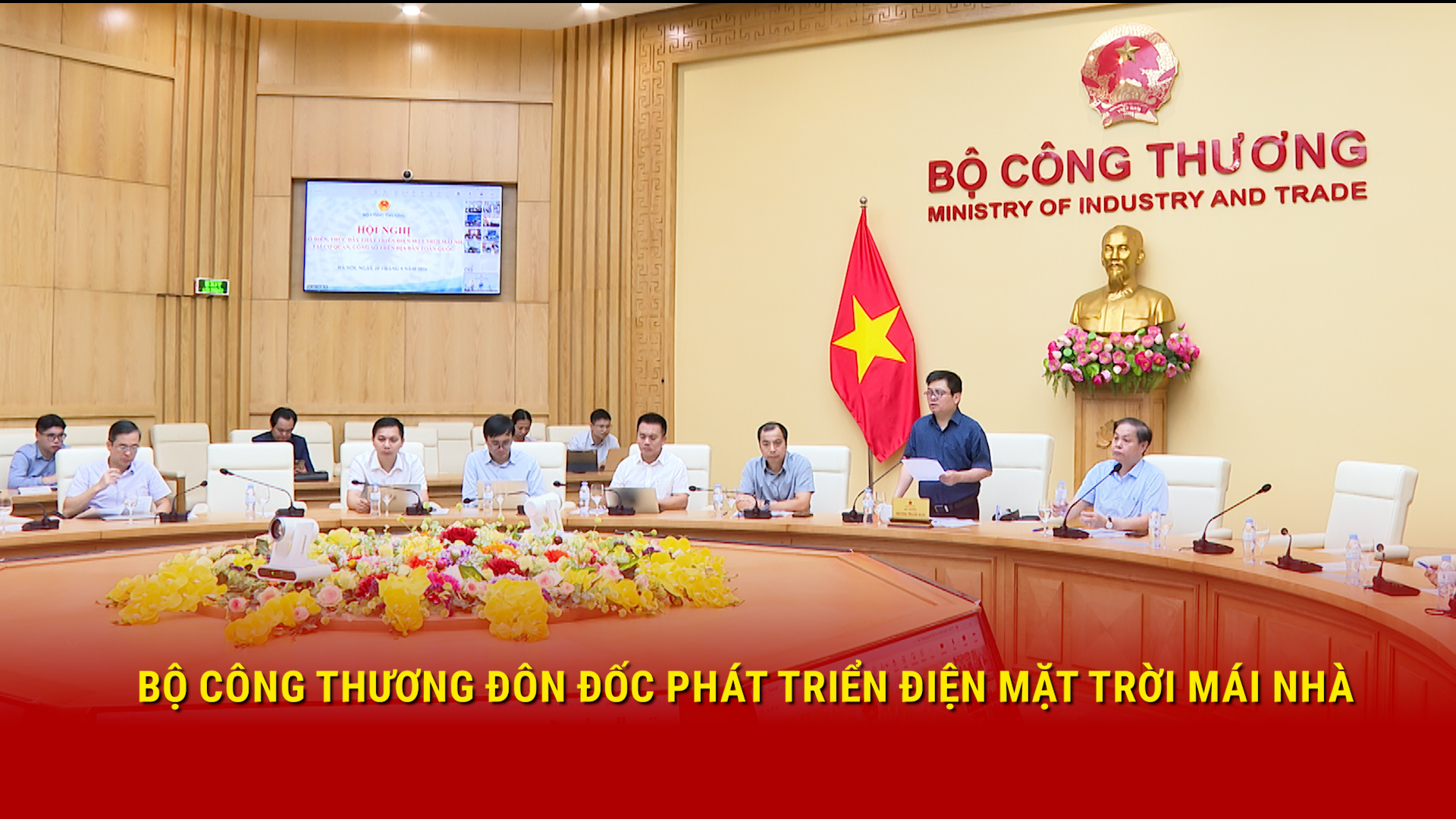 Bộ Công Thương đôn đốc phát triển điện mặt trời mái nhà 