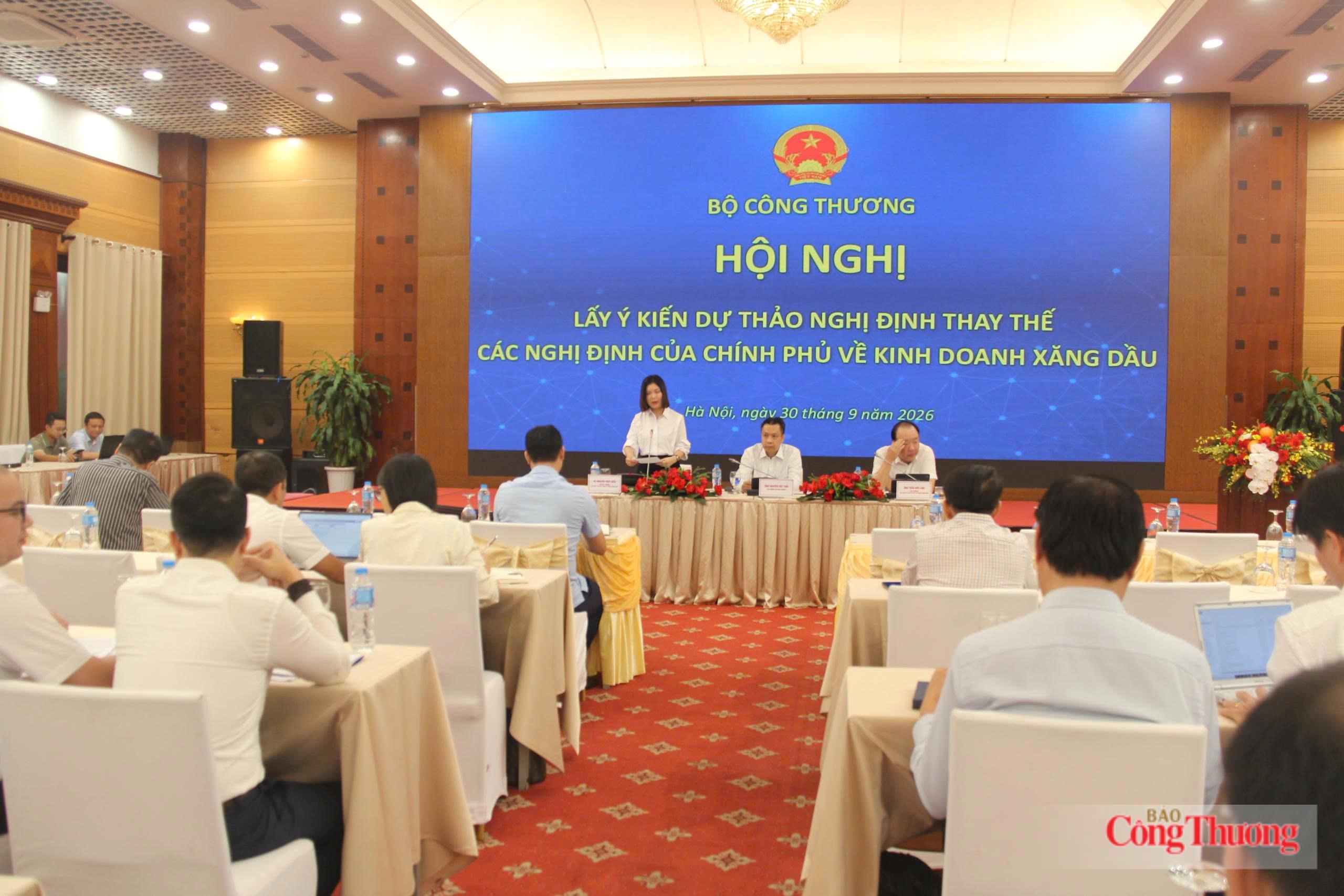 Một số điểm mới của Dự thảo Nghị định thay thế các Nghị định về kinh doanh xăng dầu